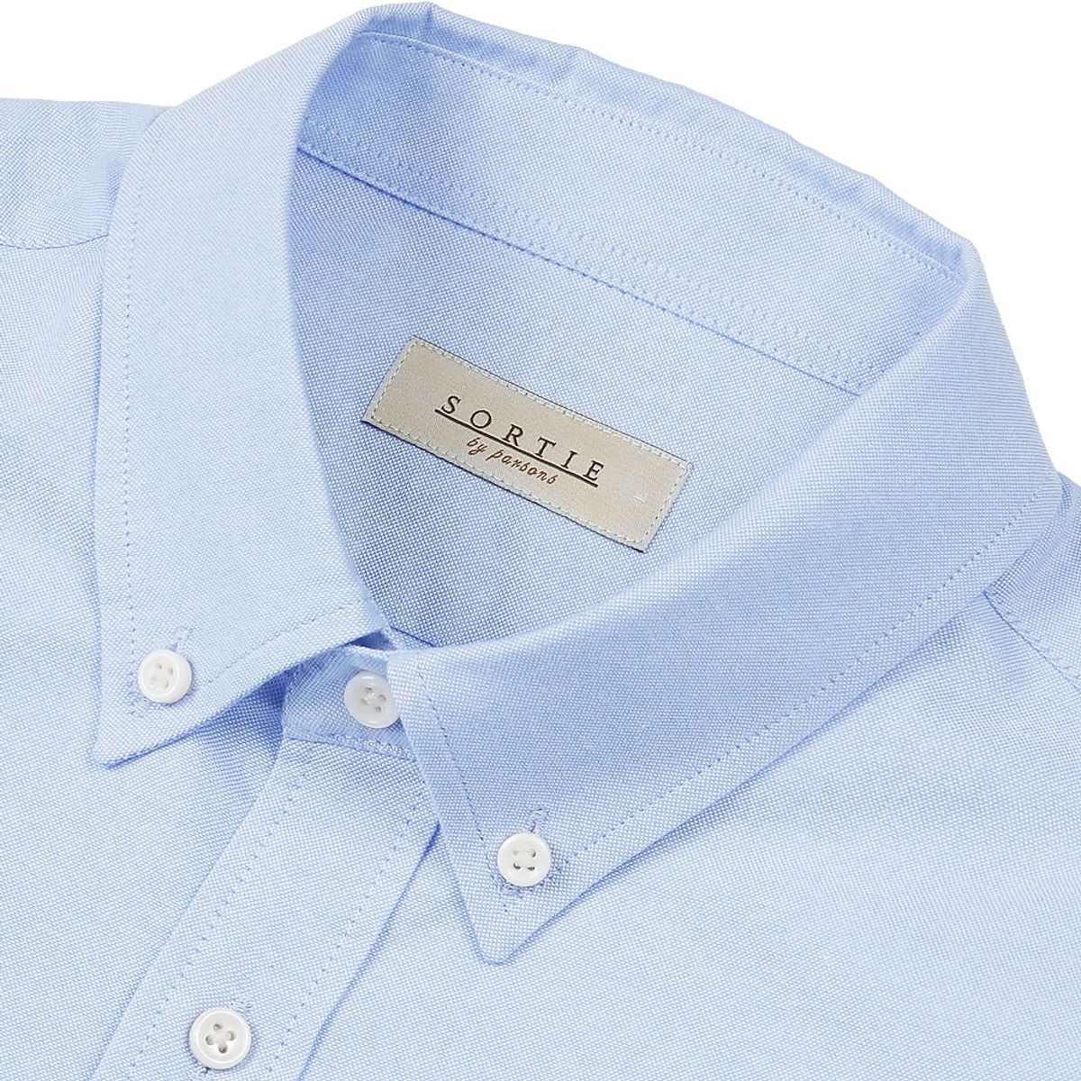 솔티(SORTIE) 041 Oxford Button-down Shirts (Sky Blue)