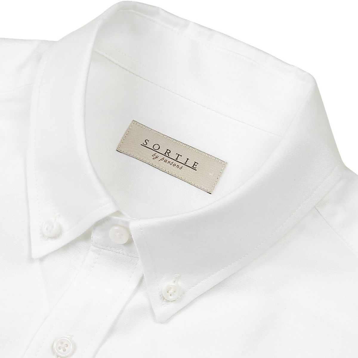 솔티(SORTIE) 041 Oxford Button-down Shirts (White)