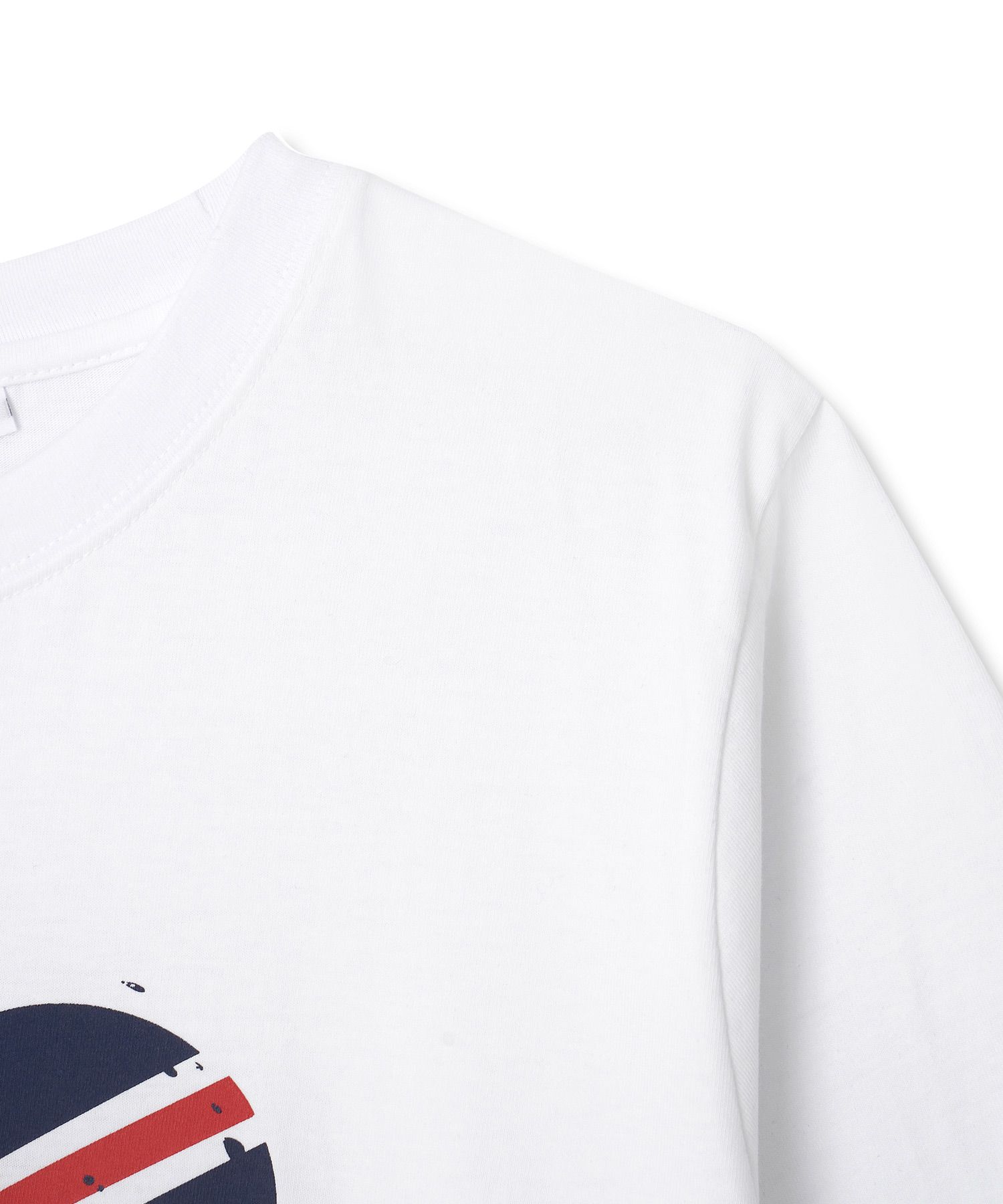 ＊韓国＊［MICHIKO LONDON］MELTING UNION JACK TOP 2C S,M MUSINSA | MICHIKO LONDON Melting Union Jack Top White_Relax Fit