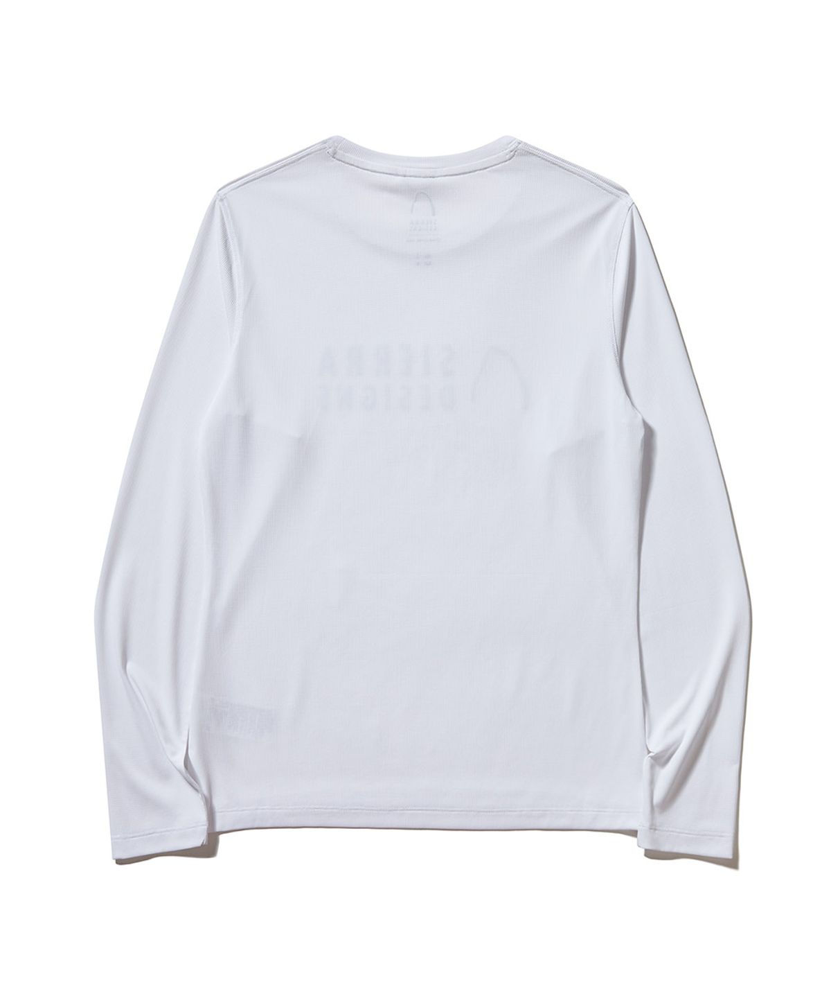 시에라디자인(SIERRA DESIGNS) W) 시에라디자인 로고 퀵드라이 긴팔티셔츠 WHITE