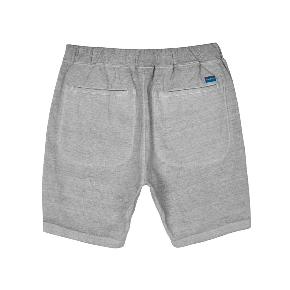 굿온(GOODON) 9oz 헤비코튼 트레블 반바지 - 피그먼트 애쉬