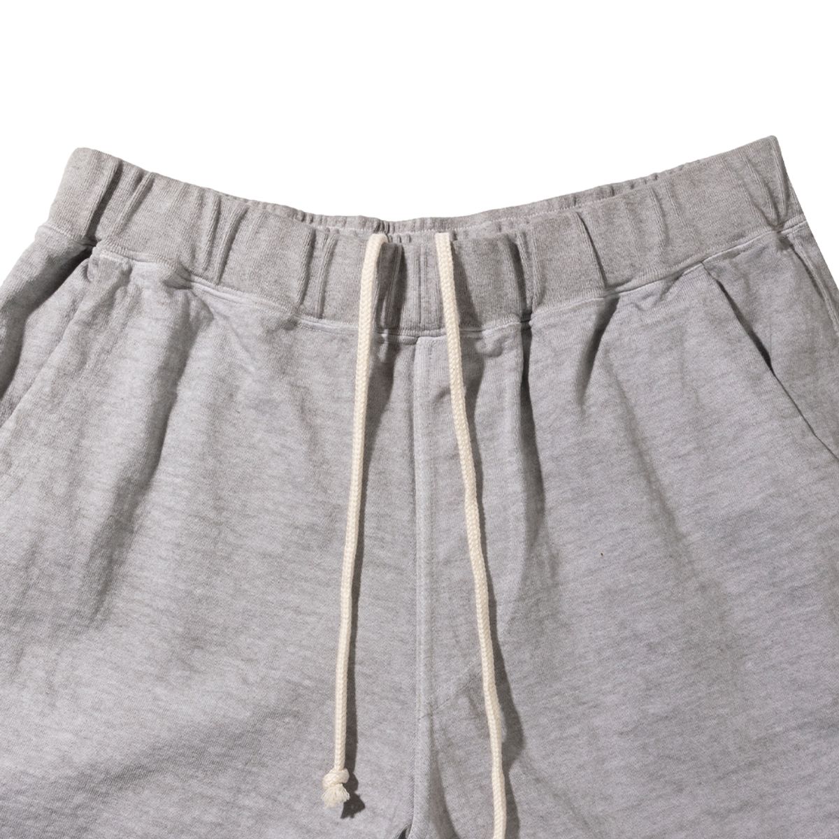 굿온(GOODON) 9oz 헤비코튼 트레블 반바지 - 피그먼트 애쉬