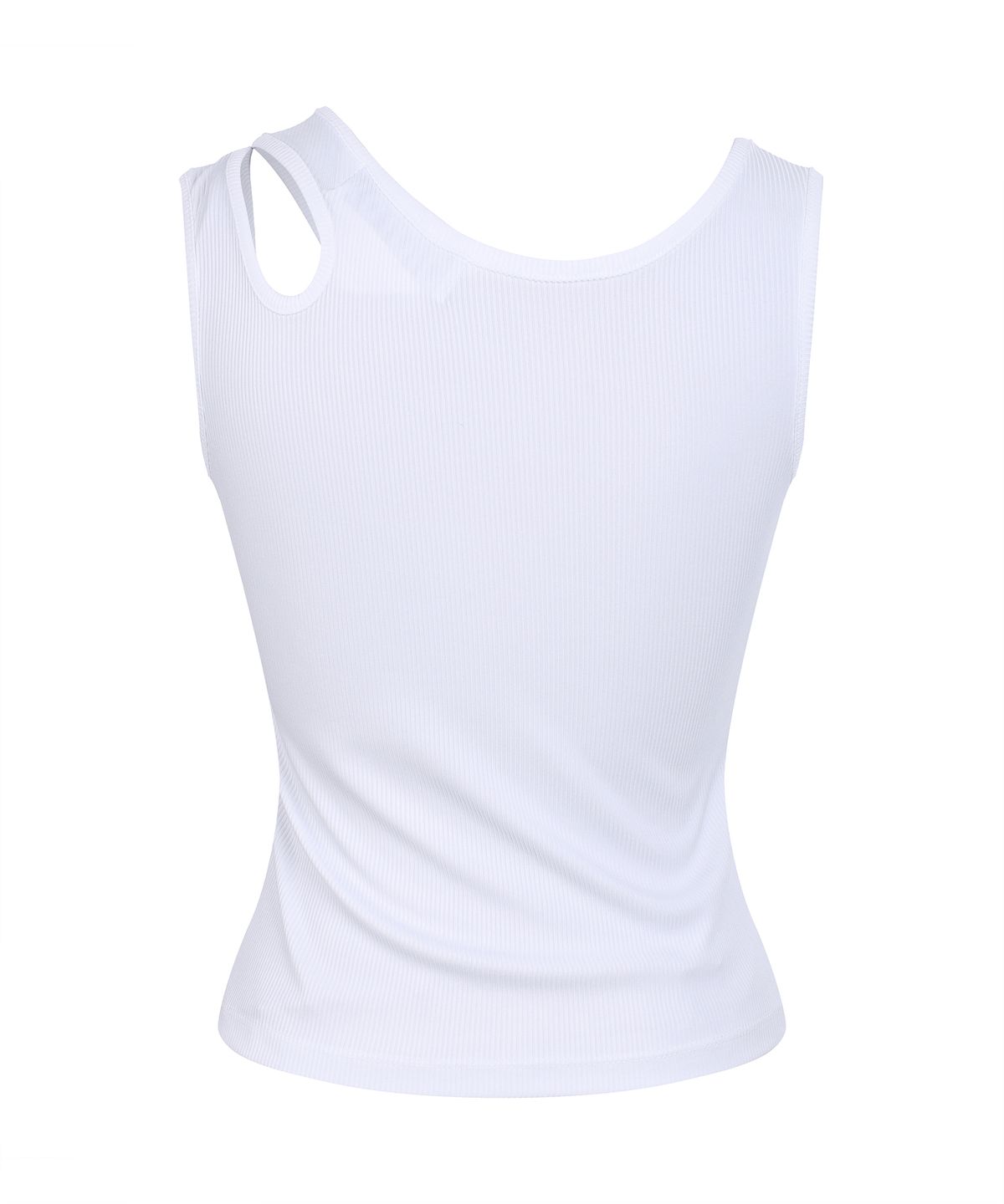 라라폭스(LALAFOX) CUT OUT ROSE SLEEVELESS WHITE BQ2BR002