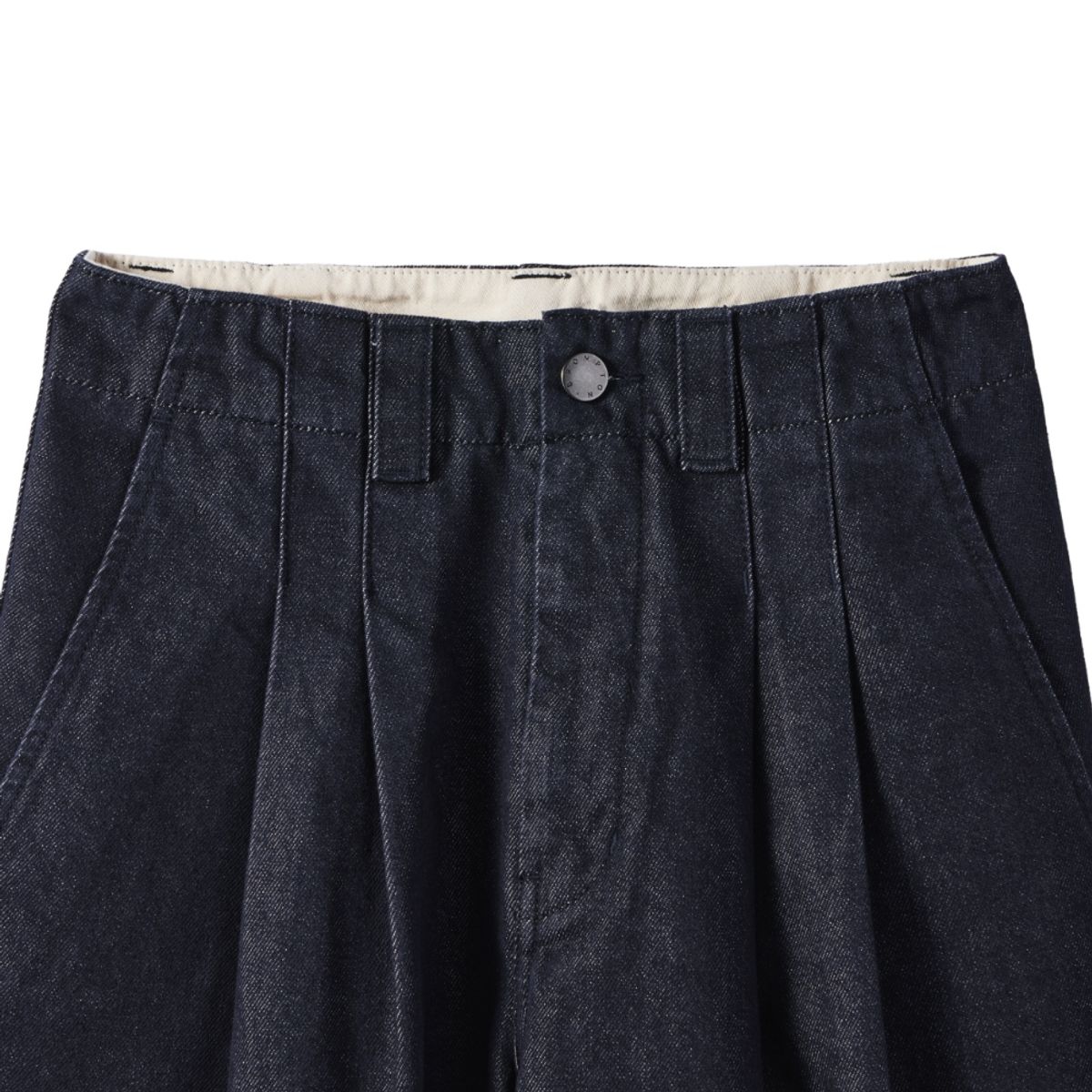 브롬톤 런던(BROMPTON LONDON) 1975 DENIM TWO TUCK TROUSERS - INDIGO (P242UDP423)