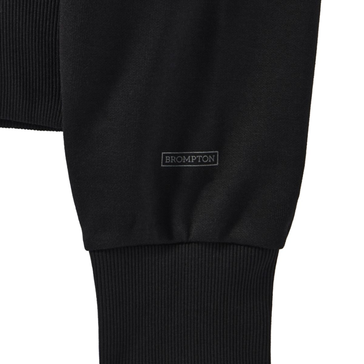 브롬톤 런던(BROMPTON LONDON) W ZIPPER DETAIL SWEATSHIRT - BLACK (P241WSW303)