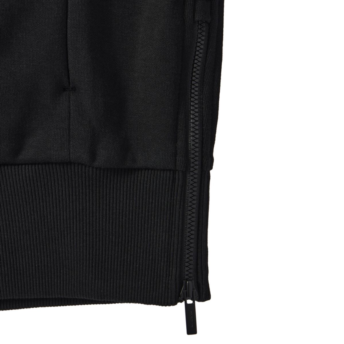 브롬톤 런던(BROMPTON LONDON) W ZIPPER DETAIL SWEATSHIRT - BLACK (P241WSW303)