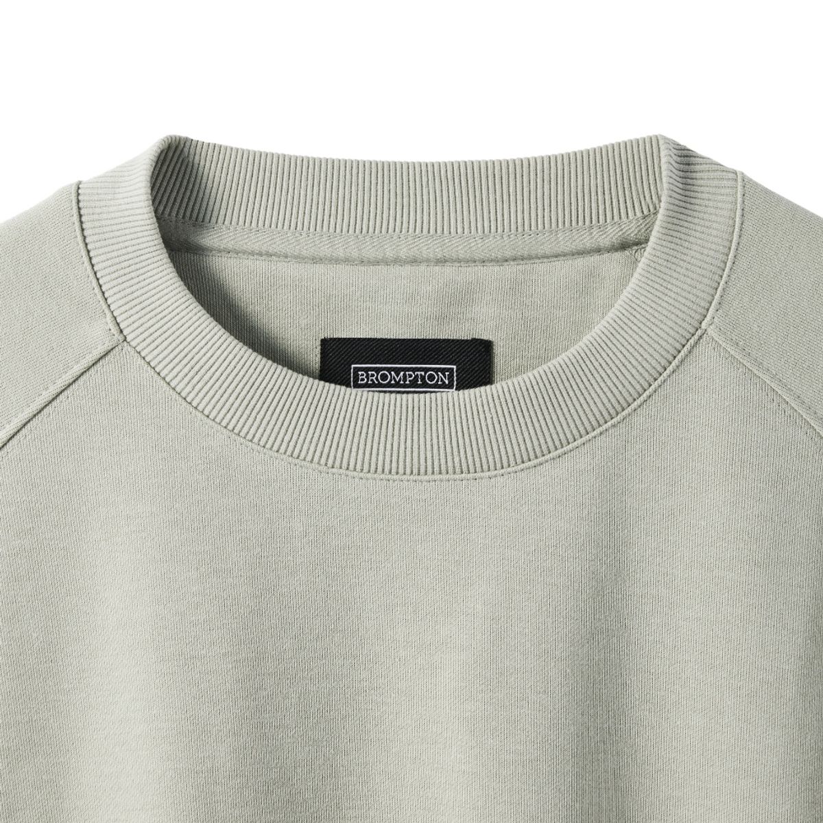 브롬톤 런던(BROMPTON LONDON) W ZIPPER DETAIL SWEATSHIRT - LIGHT KHAKI (P241WSW303)