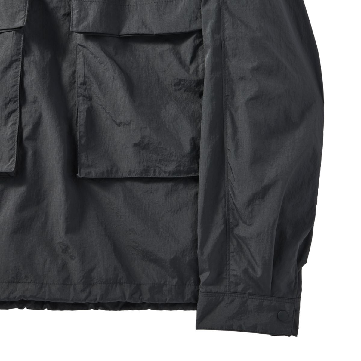 브롬톤 런던(BROMPTON LONDON) RIPSTOP LONG SLEEVE ANORAK - C/GREY (P242MAN538)