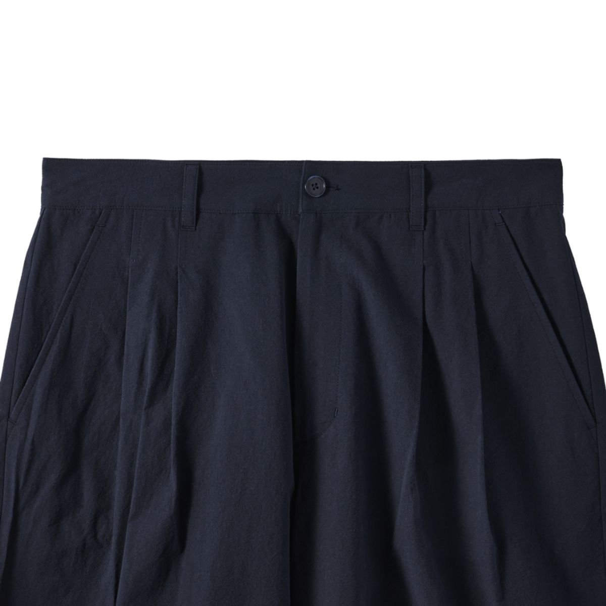 브롬톤 런던(BROMPTON LONDON) COTTON SET BERMUDA SHORTS - NAVY (P242MHP535)