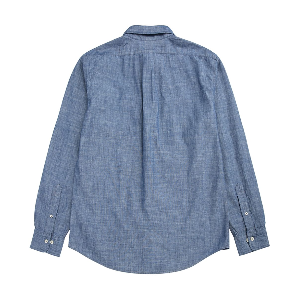 브룩스 브라더스(BROOKS BROTHERS) 레귤러핏 코튼 샴브레이 셔츠 (블루) (BBTHMM2532MES)