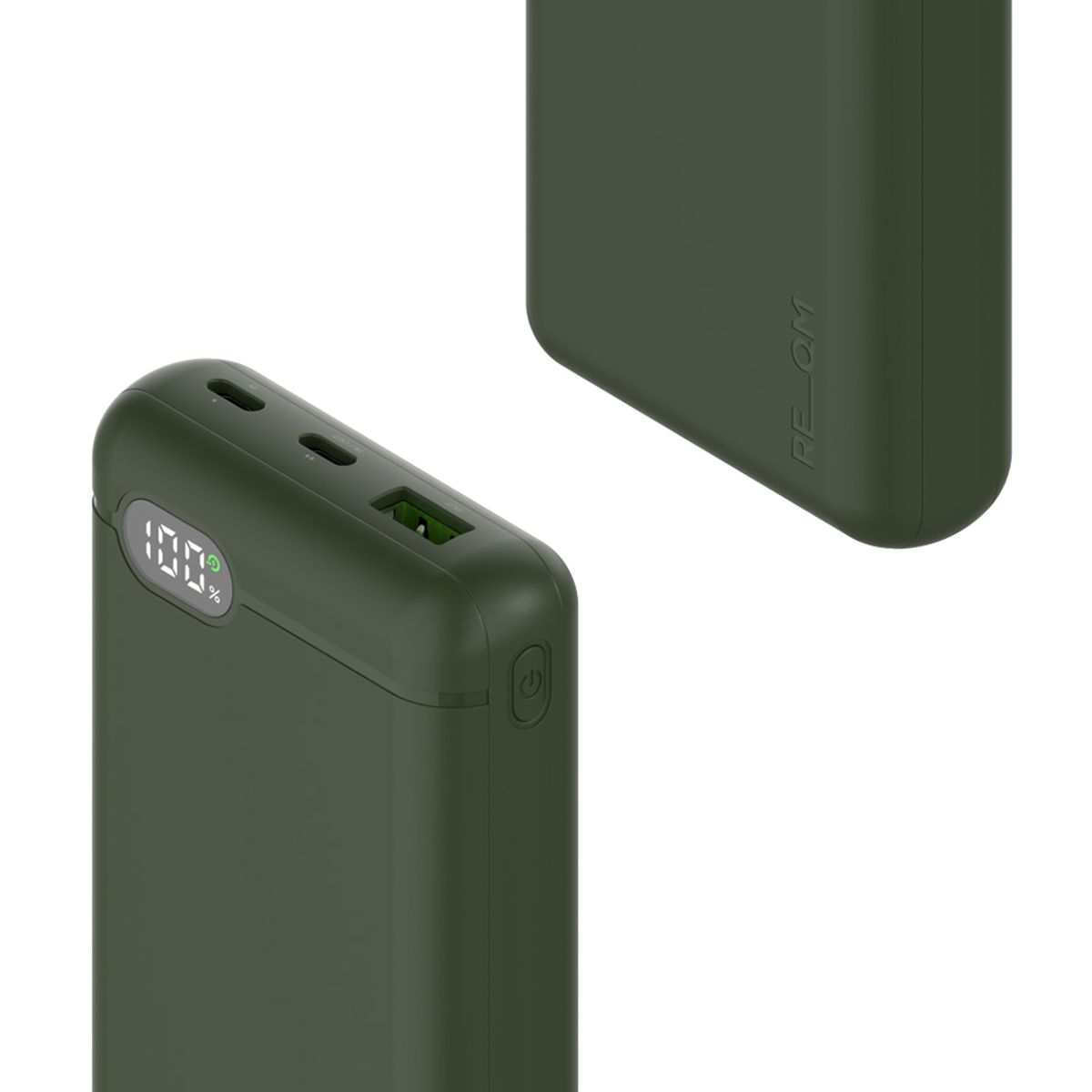 리큐엠(REQM) 20W 고속충전 잔량표시 20000mAh대용량 보조배터리 QP2000C