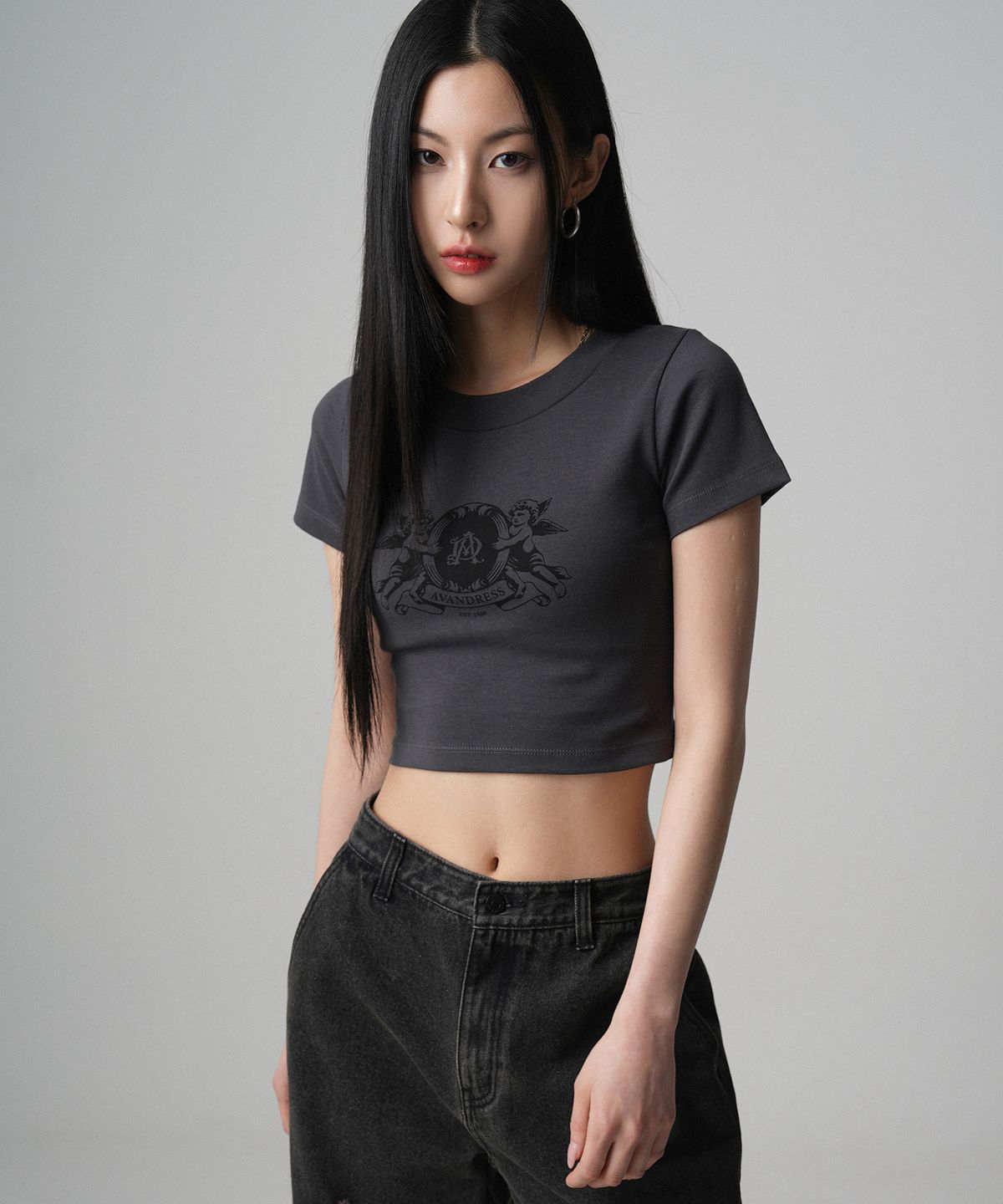 어반드레스(AVANDRESS) Angel Crop T-shirt - 3COL