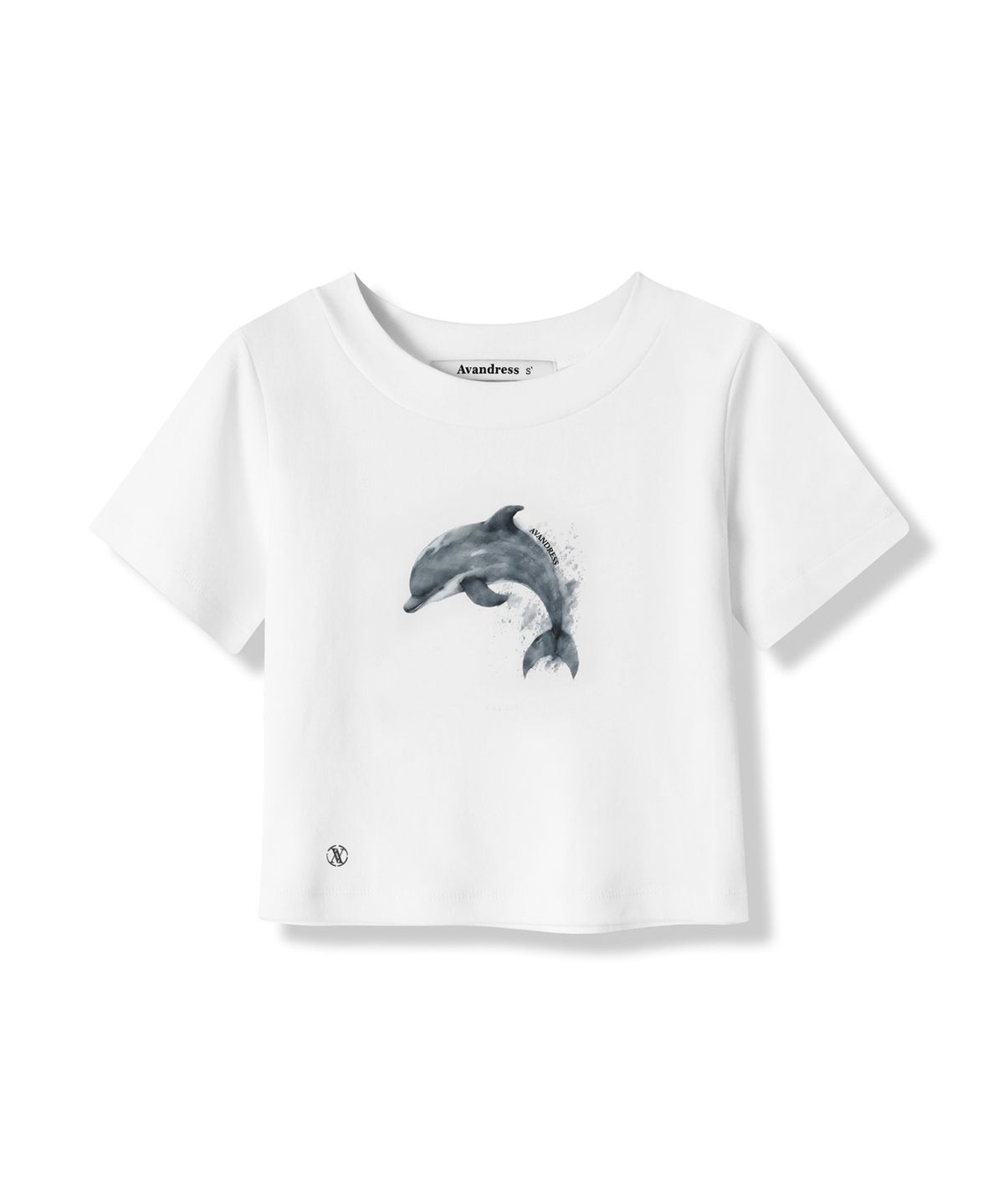 어반드레스(AVANDRESS) Dolphin Crop T-shirt - 3COL