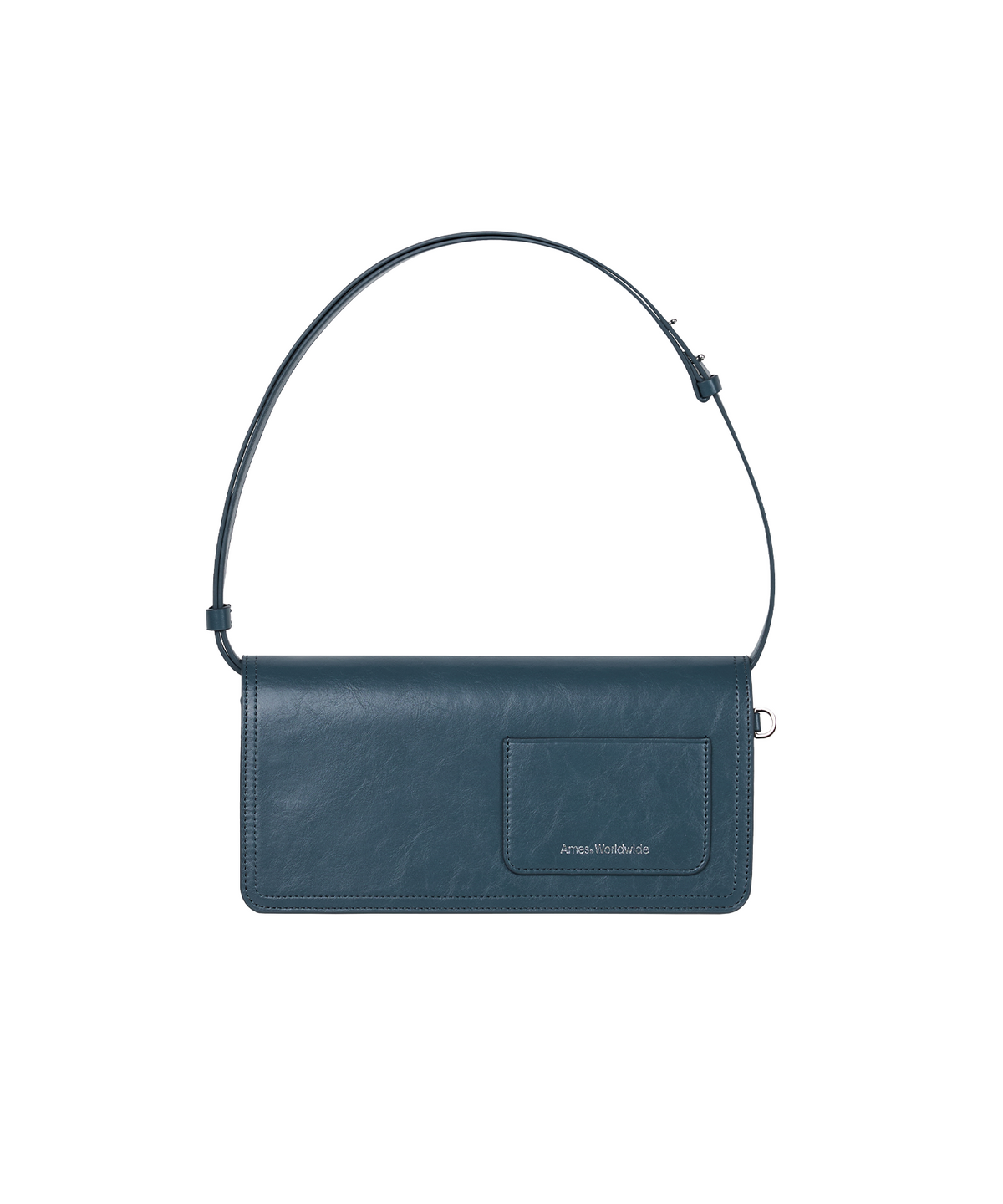 아메스 월드와이드(AMES-WORLDWIDE) RECTANGLE FLAP BAG TEAL GREEN (AM2ESUAB51A)