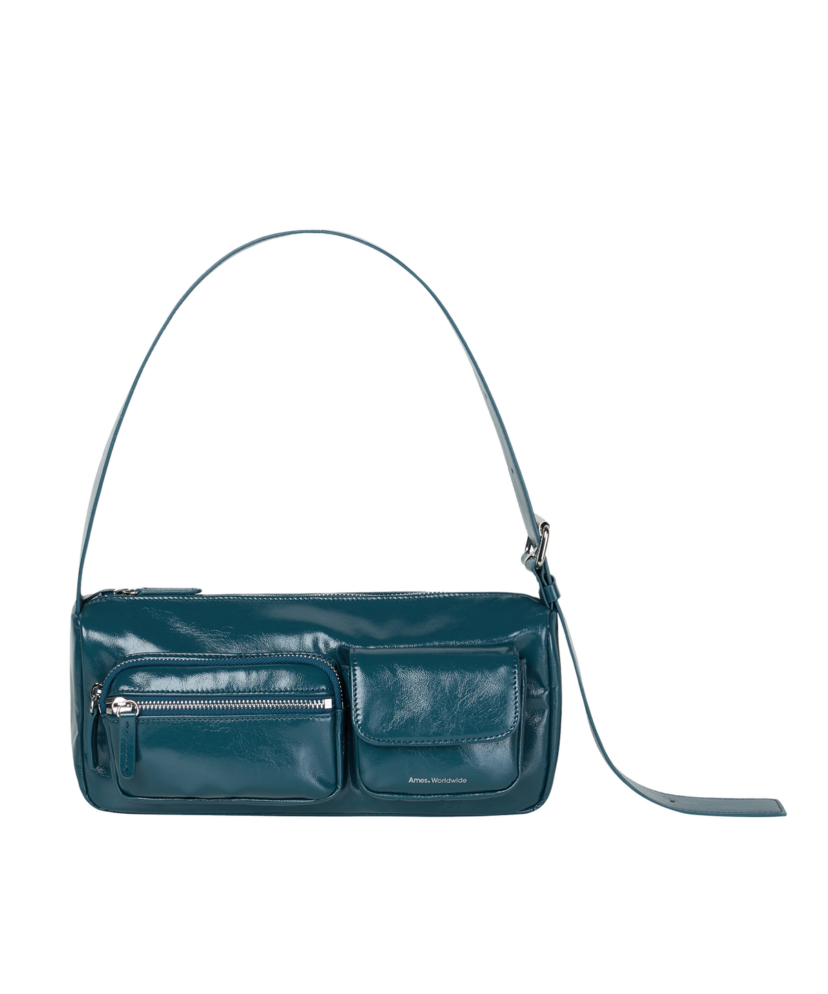 아메스 월드와이드(AMES-WORLDWIDE) WIDE BELTED POCKET BAG GREEN (AM2ESUAB45A)