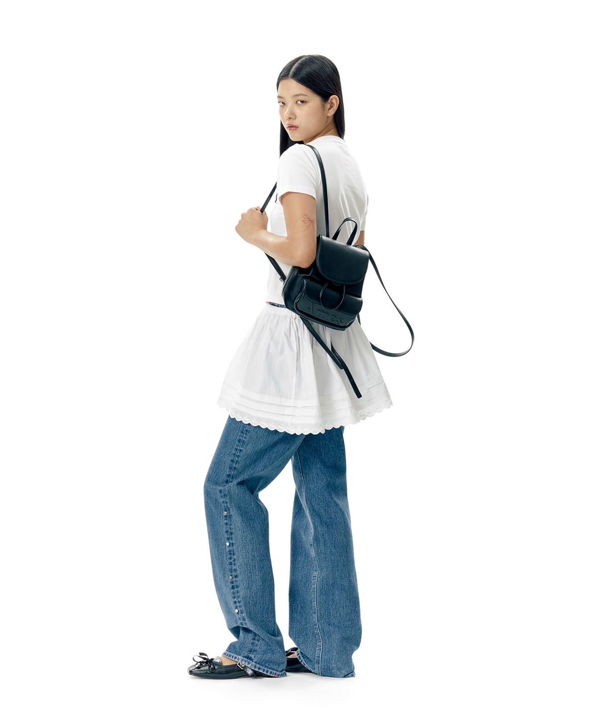 아메스 월드와이드(AMES-WORLDWIDE) AMES MINI BACKPACK BLACK (AM2ESUAB40A)