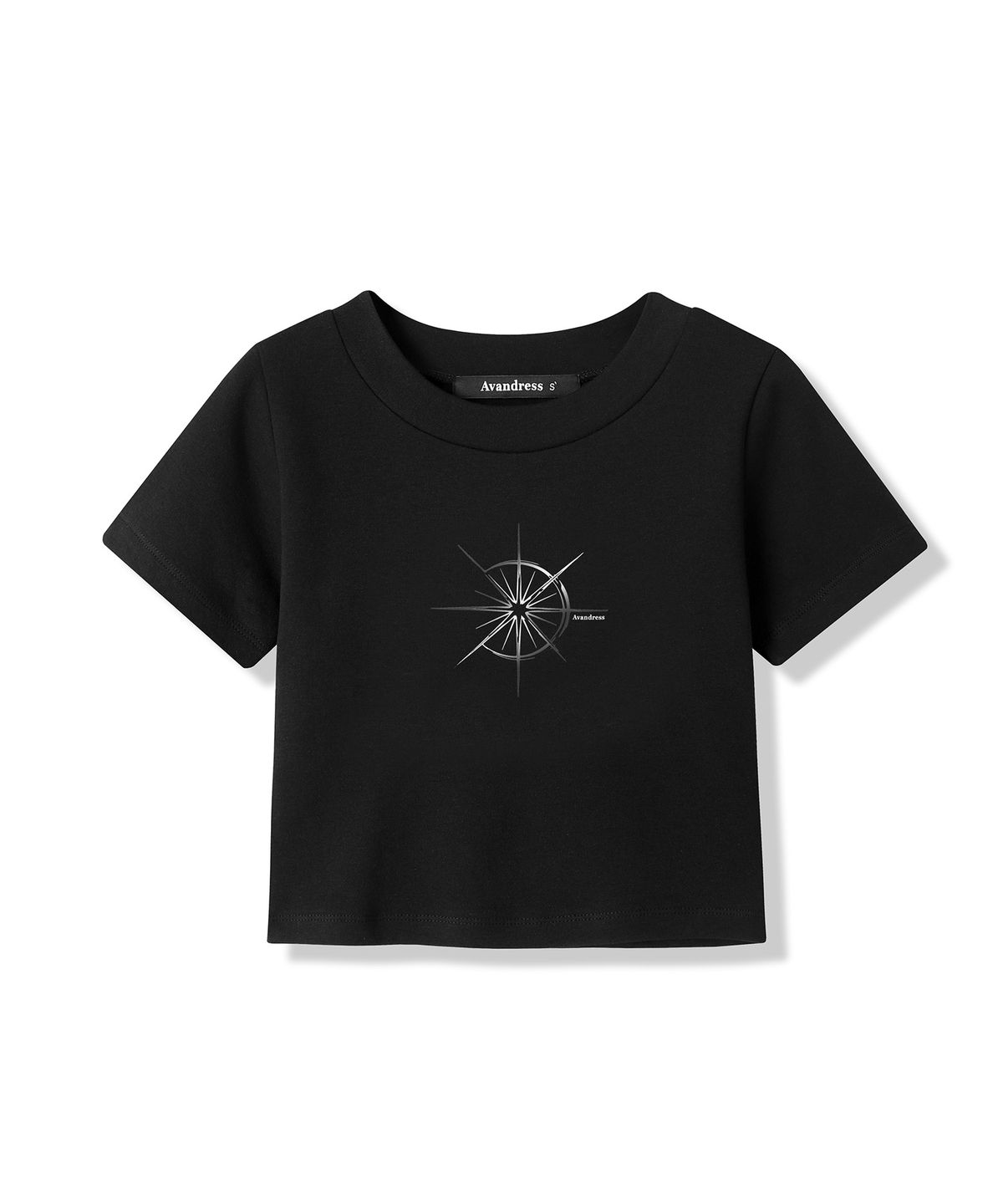 어반드레스(AVANDRESS) Shining Crop T-shirt - 3COL