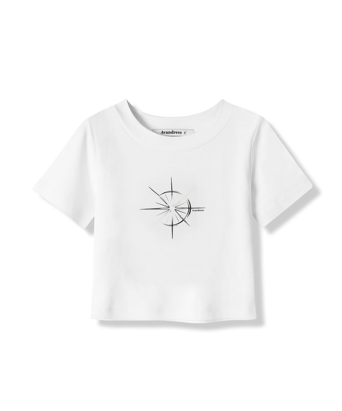 어반드레스(AVANDRESS) Shining Crop T-shirt - 3COL
