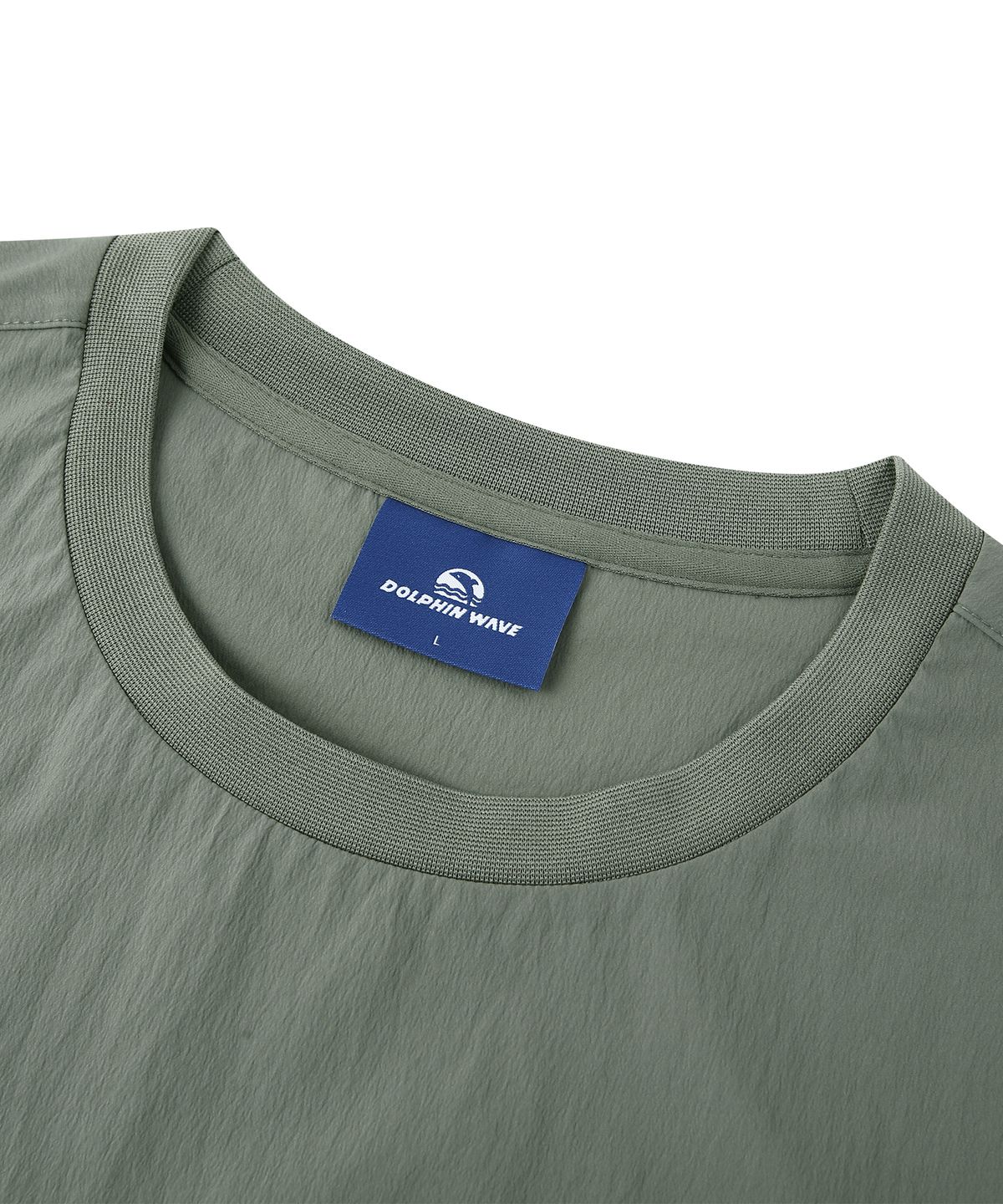 돌핀웨이브어패럴(DOLPHIN WAVE APPAREL) [세트] 돌핀 스트레치 우븐 반팔티셔츠 & 반바지 카키