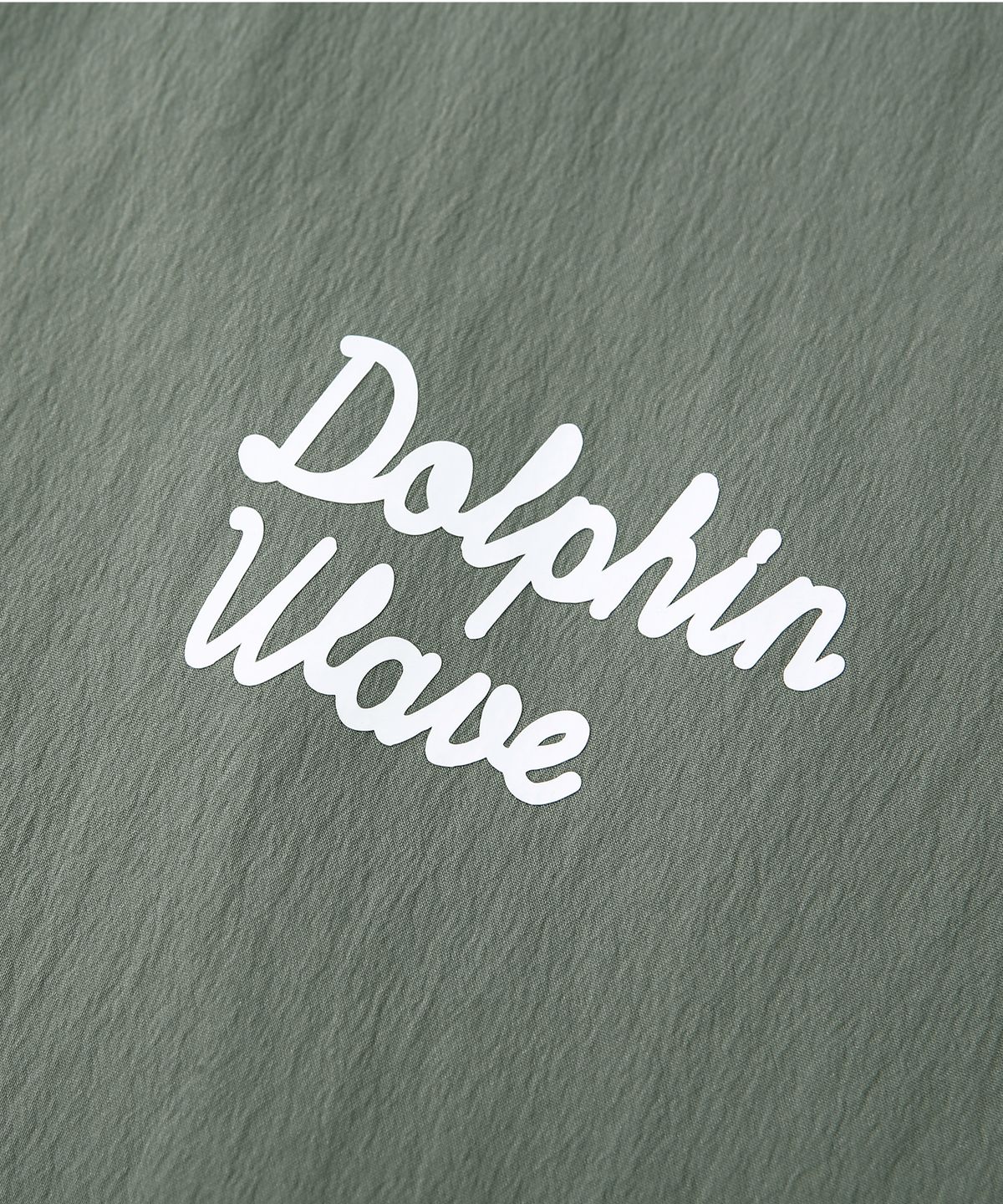 돌핀웨이브어패럴(DOLPHIN WAVE APPAREL) [세트] 돌핀 스트레치 우븐 반팔티셔츠 & 반바지 카키