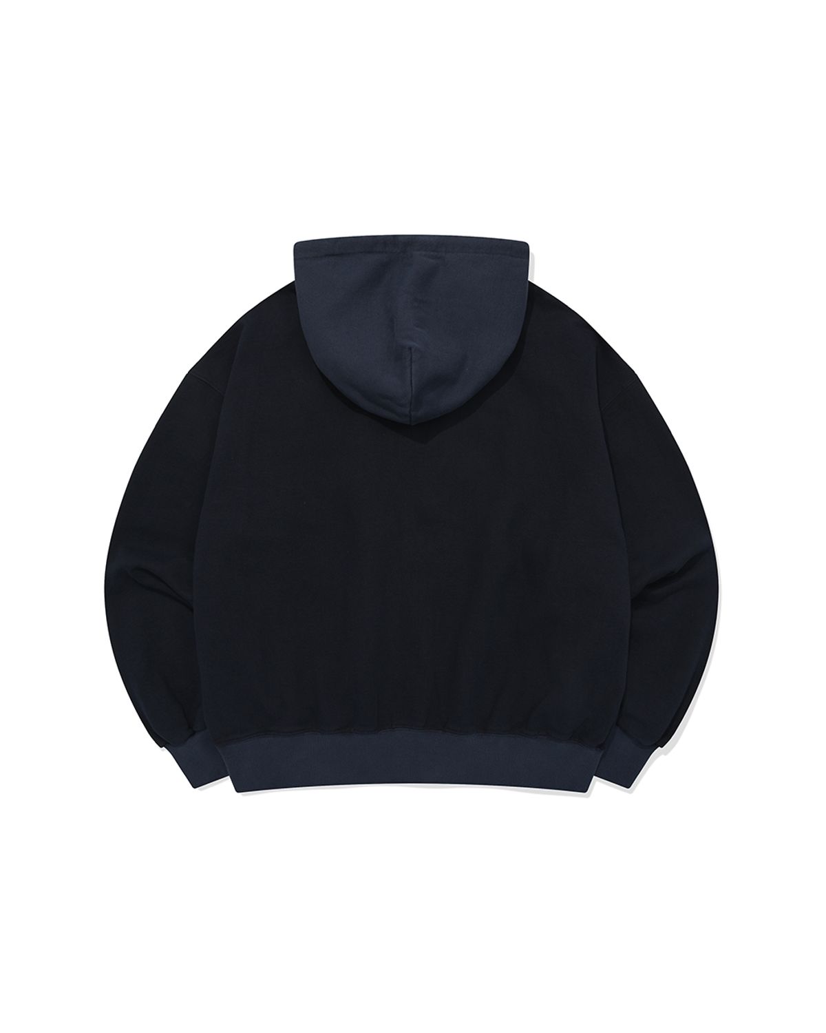 카락터(KARACTOR) Garment dyed hooded zip-up / Pigment navy