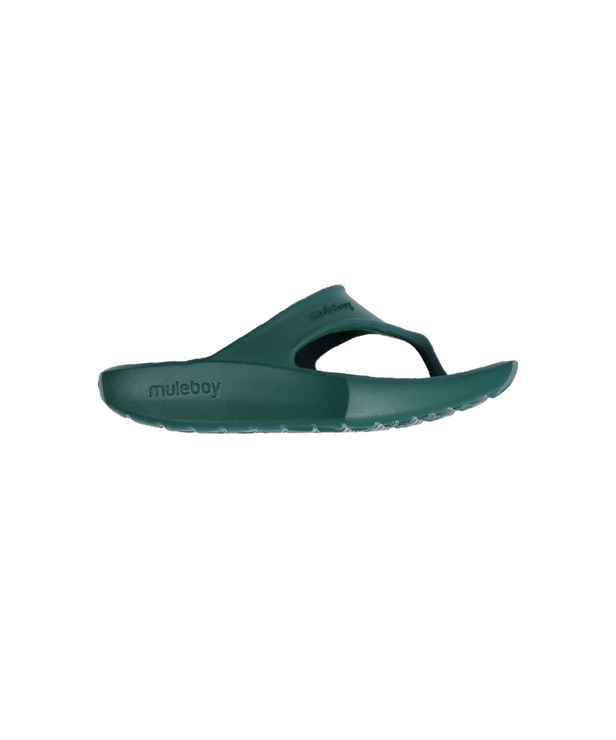 뮬보이(MULEBOY) 스퀘어 엑스 플립플랍 다크 그린(DARK GREEN)