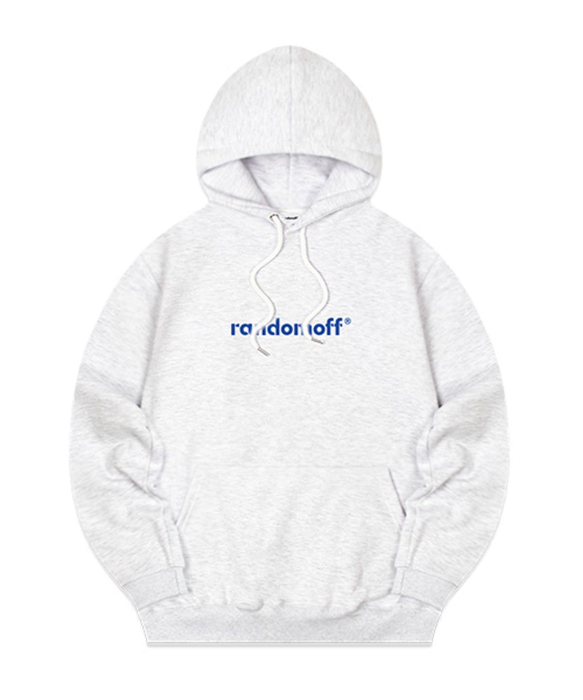 랜덤오프(RANDOMOFF) BASIC LOGO 후드티 [백메란지]