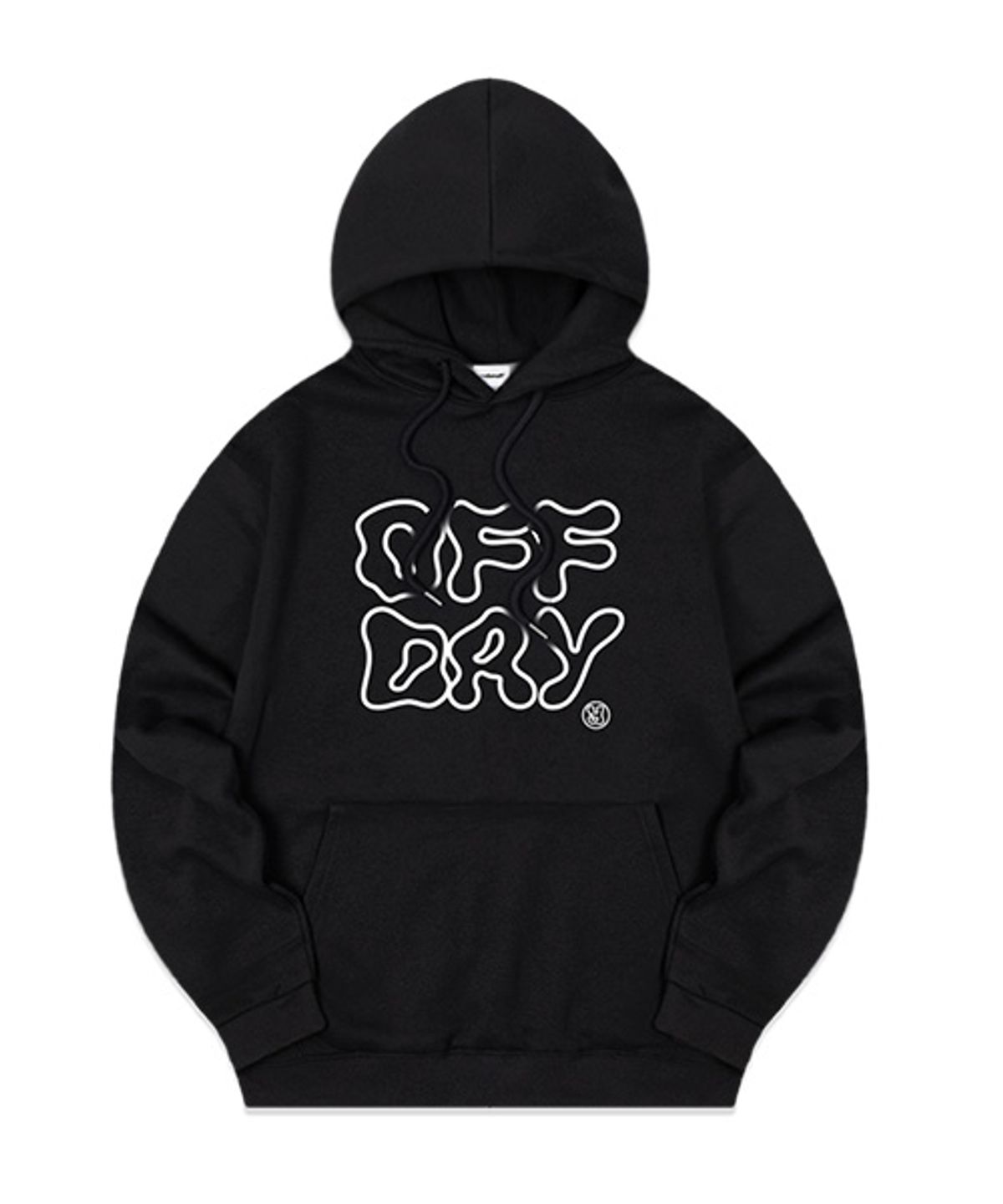 랜덤오프(RANDOMOFF) OFFDAY 후드티 [블랙]