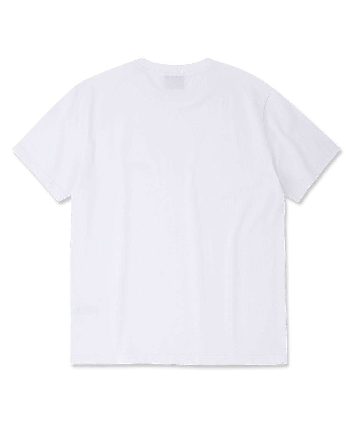 돌핀웨이브어패럴(DOLPHIN WAVE APPAREL) [세트] 돌핀 아치로고 티셔츠 반팔 화이트 & 아치로고 원턱 반바지 멜란지그레이