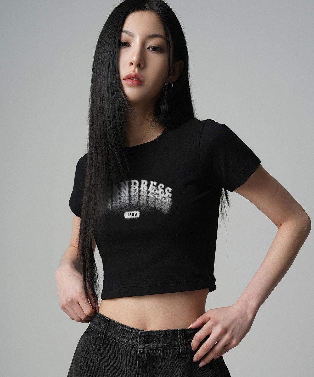 어반드레스(AVANDRESS) Shake It Crop T-shirt - 3COL