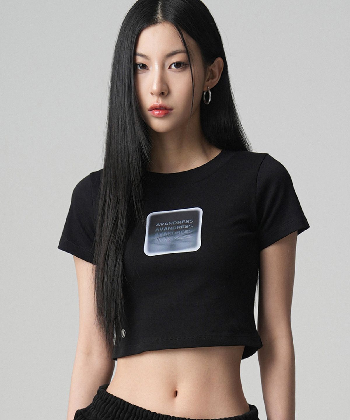 어반드레스(AVANDRESS) 1988 Ripply Crop T-shirt - 3COL