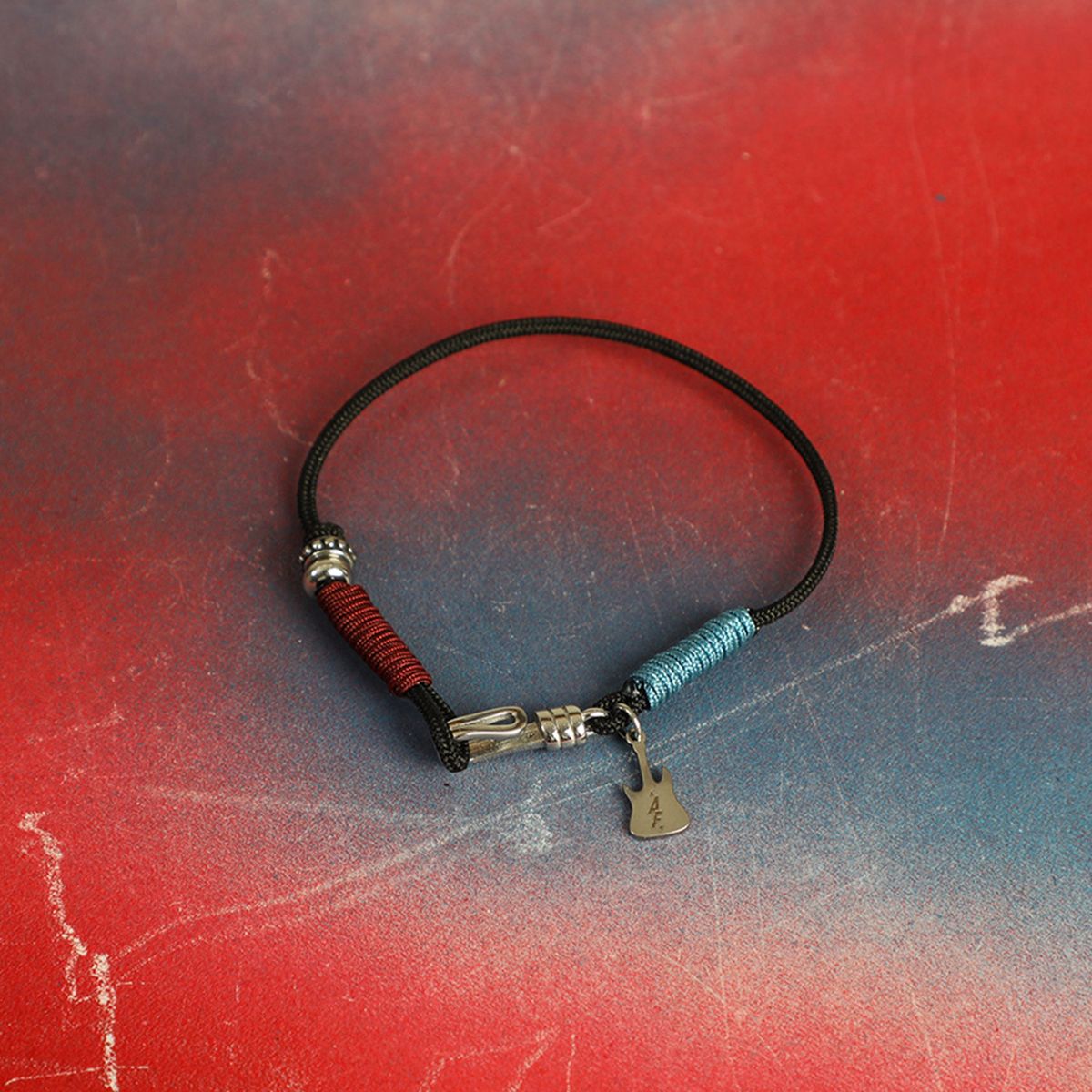 어센틱모즈(AUTHENTICMODS) Autofiction lace bracelet(Black)