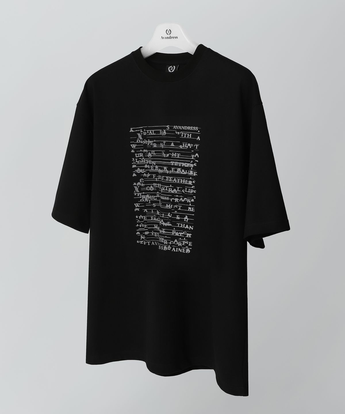 어반드레스(AVANDRESS) Letter T-shirt - 4COL