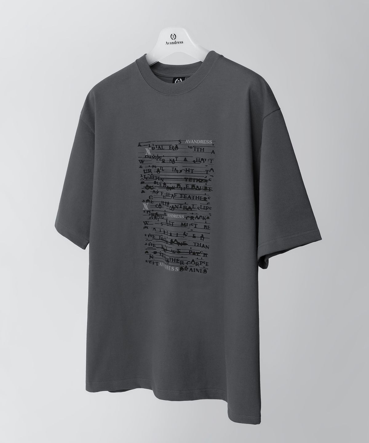 어반드레스(AVANDRESS) Letter T-shirt - 4COL