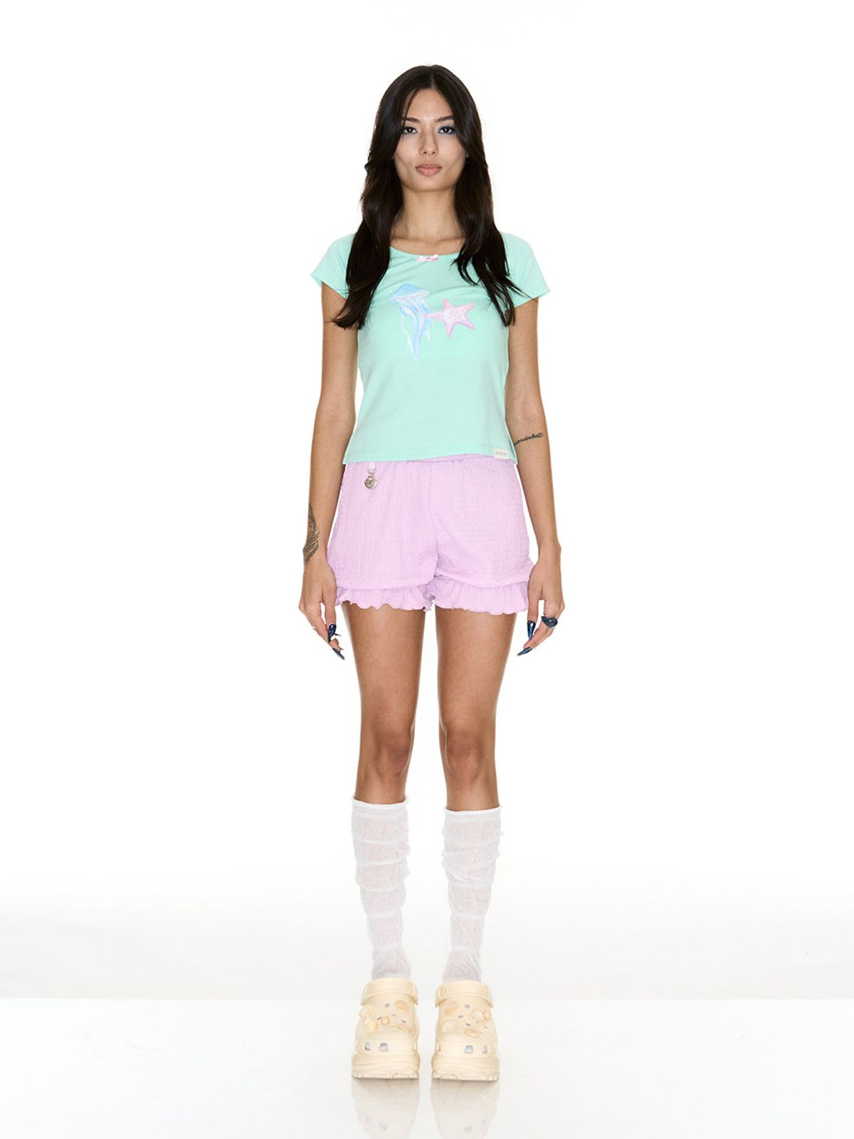 쎄쎄쎄(SETSETSET) JELLY&STAR T-SHIRT