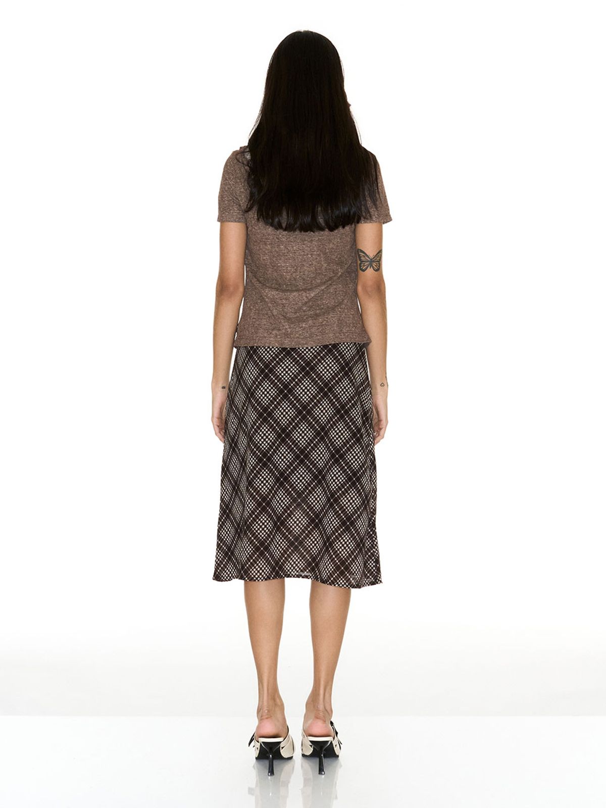 쎄쎄쎄(SETSETSET) DUA SHIRRING CARGO HOOD ZIP-UP BROWN