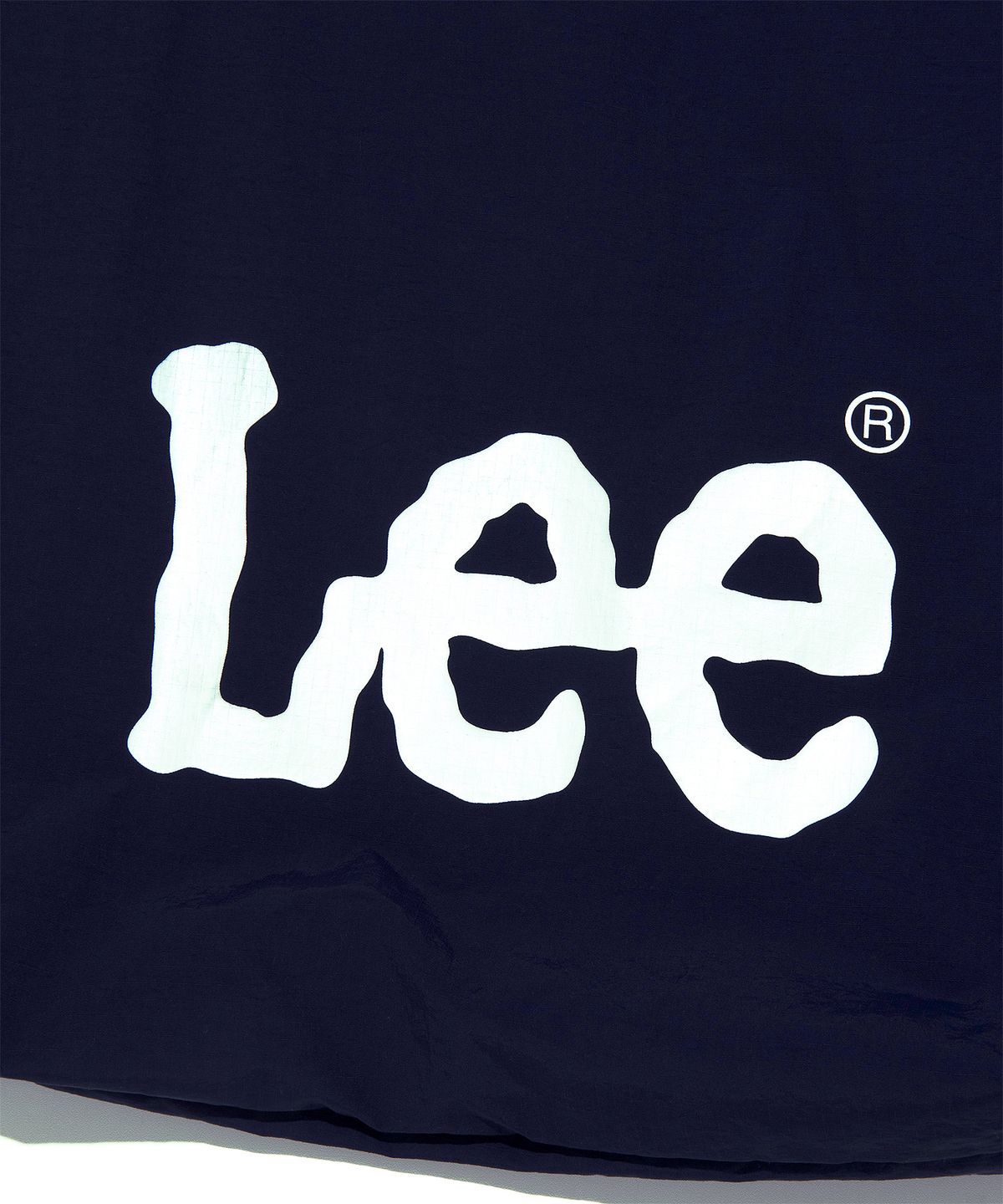 리(LEE) 트위치 로고 경량 패커블백 네이비