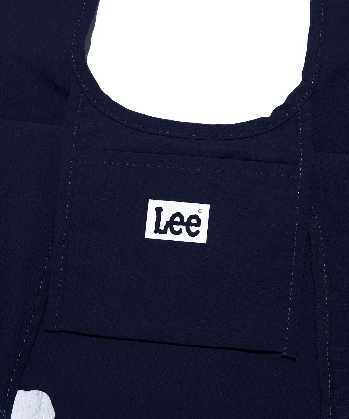 리(LEE) 트위치 로고 경량 패커블백 네이비