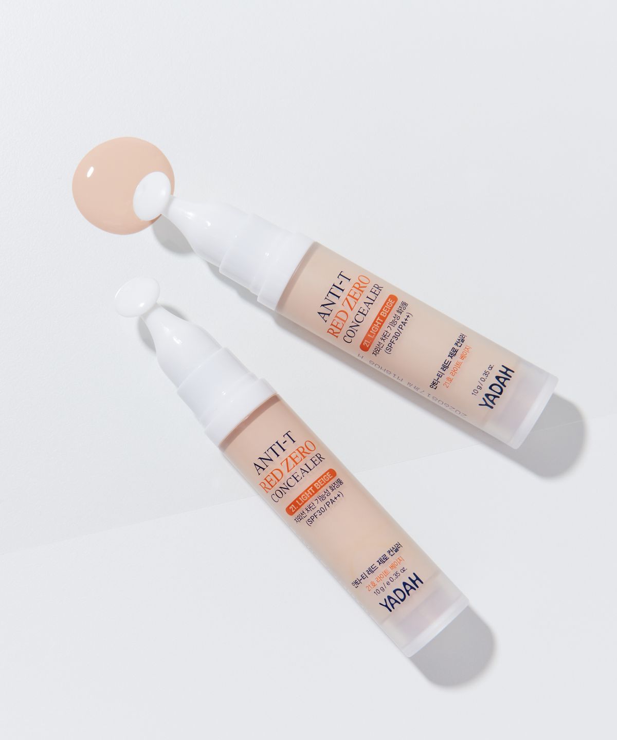 야다(YADAH) 안티 티 레드 제로 컨실러 10g, 라이트베이지