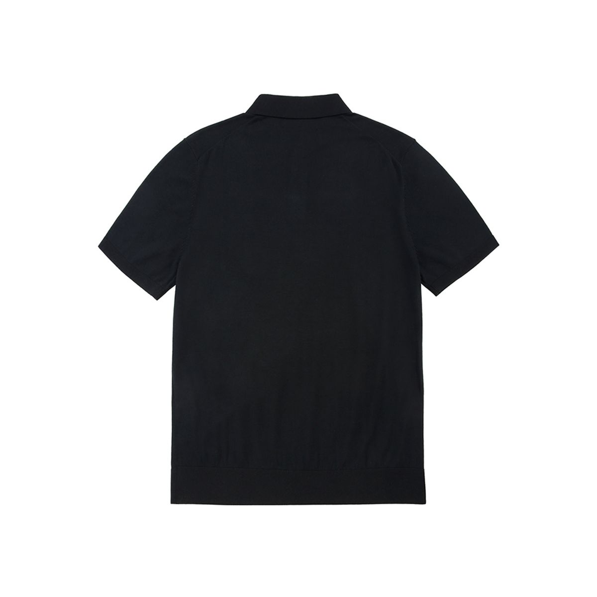브룩스 브라더스(BROOKS BROTHERS) 코튼 실크 폴로 스웨터 (블랙) (BBWTMB1001JES)