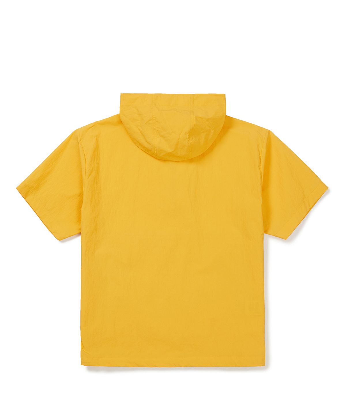 스노우피크 어패럴(SNOWPEAK APPAREL) 타슬란 우븐 비비드 반팔 아노락 Royal Yellow (S24MMLAN56)