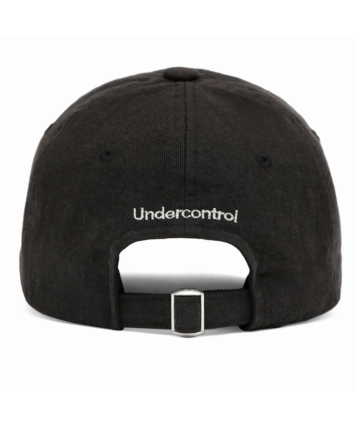 언더컨트롤(UNDERCONTROL) 사계절 코튼 로고 자수 베이직 소프트탑 남녀공용 볼캡 UC / WASHED B B / BLACK
