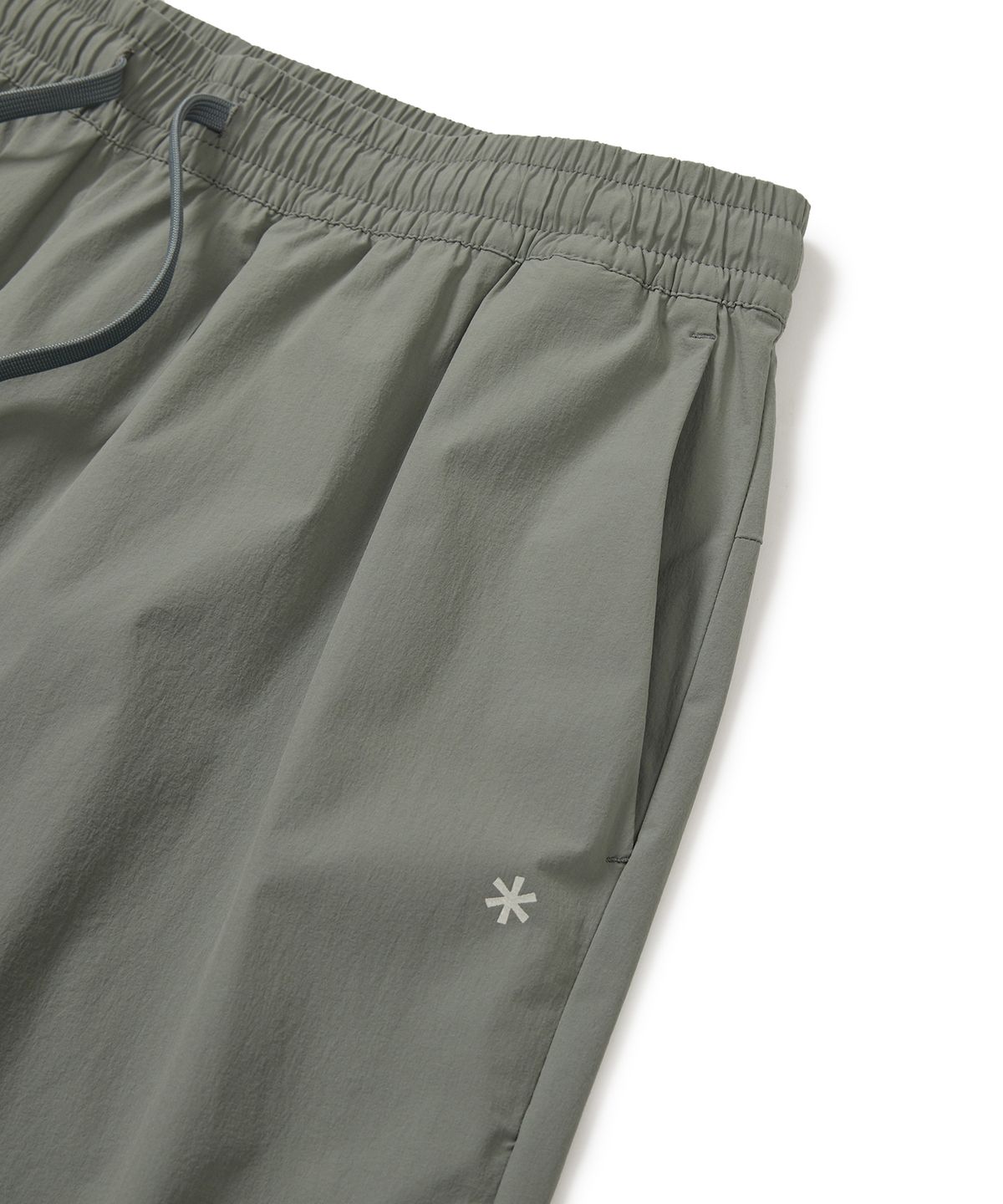 스노우피크 어패럴(SNOWPEAK APPAREL) 씬테크 우븐 세미 와이드 스트링 팬츠 Light Khaki (S24MMSPT34)