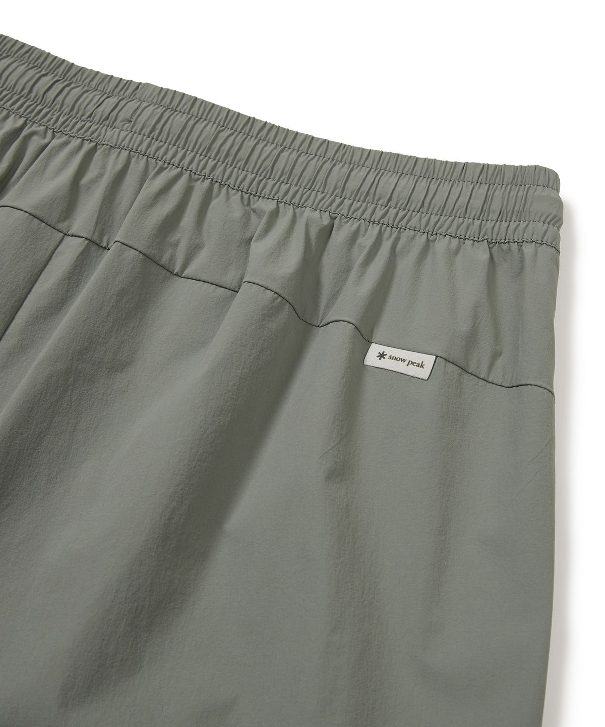 스노우피크 어패럴(SNOWPEAK APPAREL) 씬테크 우븐 세미 와이드 스트링 팬츠 Light Khaki (S24MMSPT34)