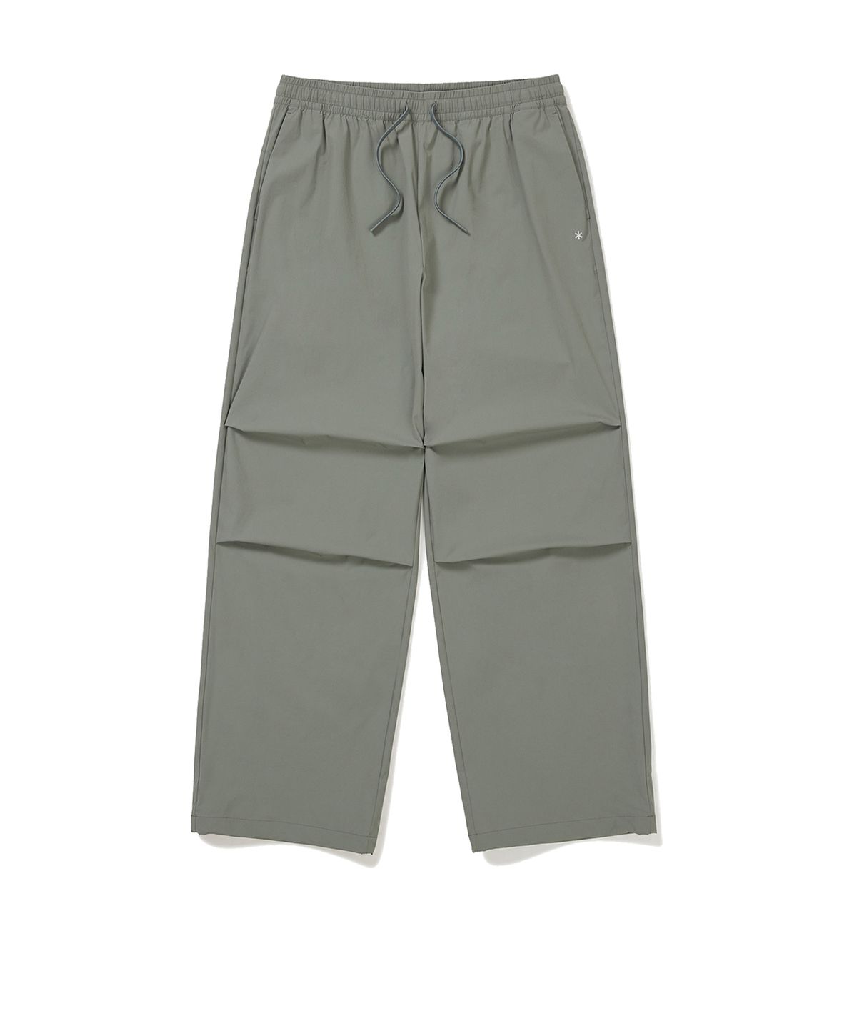 스노우피크 어패럴(SNOWPEAK APPAREL) 씬테크 우븐 세미 와이드 스트링 팬츠 Light Khaki (S24MMSPT34)