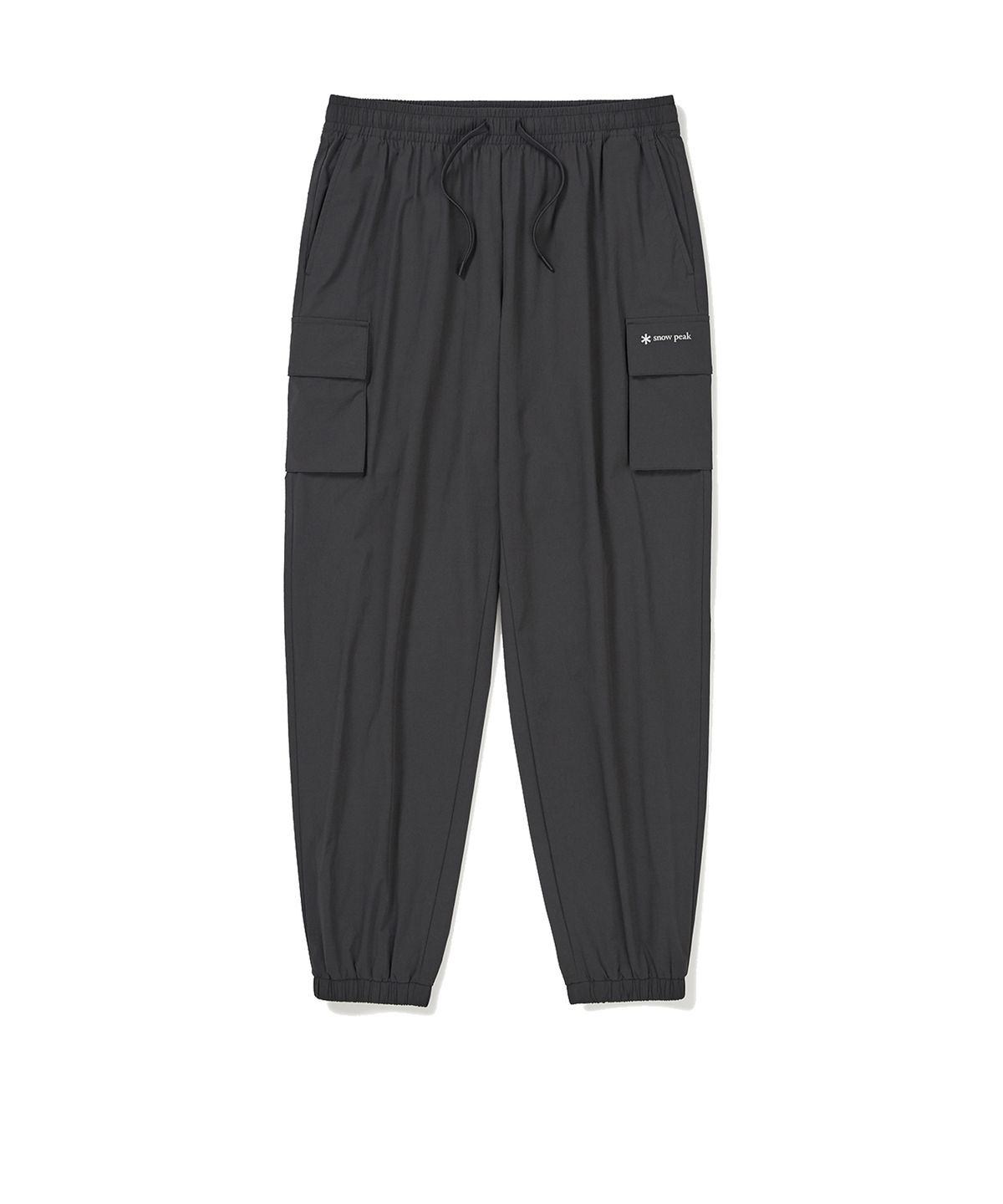스노우피크 어패럴(SNOWPEAK APPAREL) 씬테크 우븐 카고 조거 팬츠 Charcoal (S24MUSPT62)