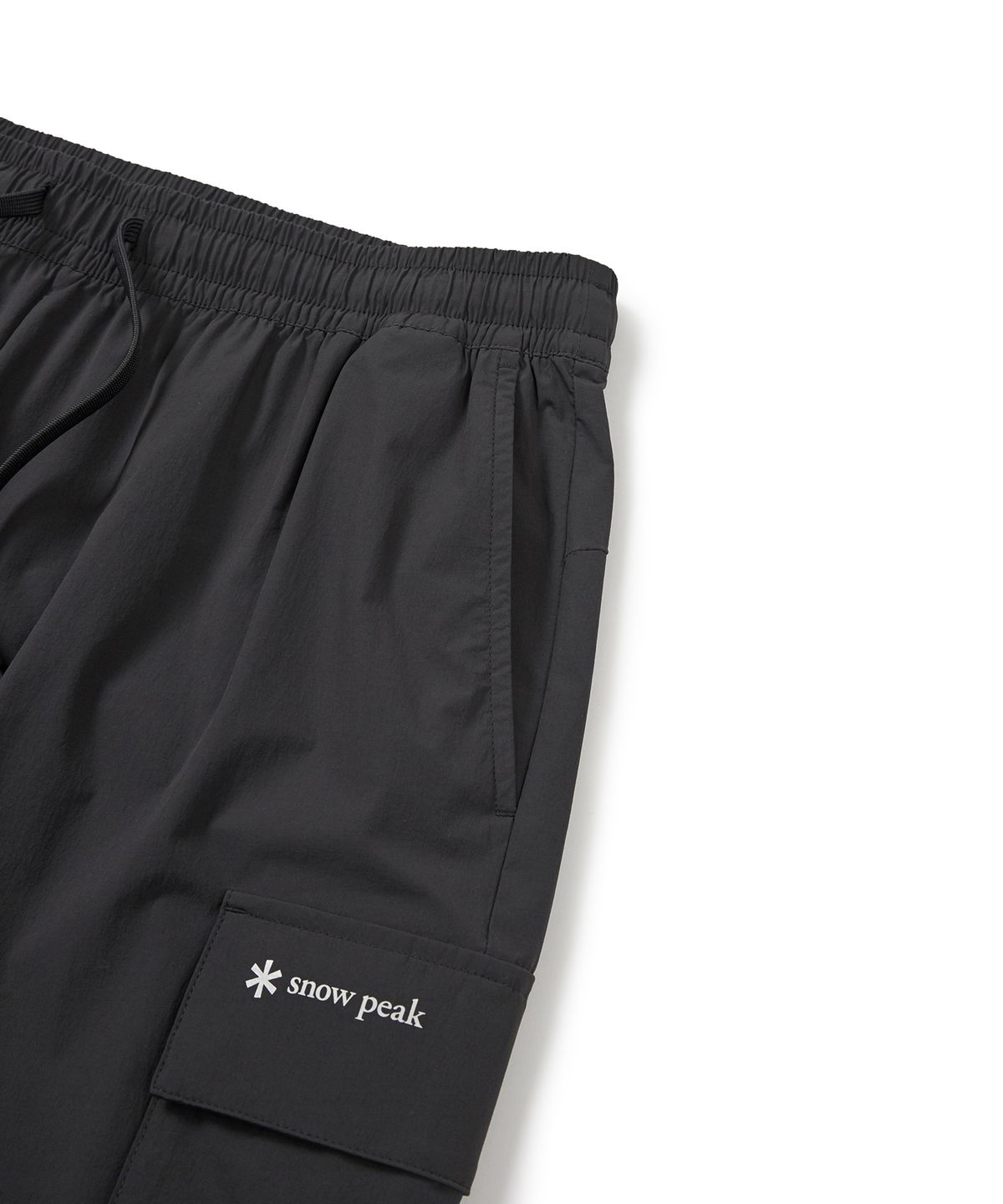 스노우피크 어패럴(SNOWPEAK APPAREL) 씬테크 우븐 카고 조거 팬츠 Charcoal (S24MUSPT62)
