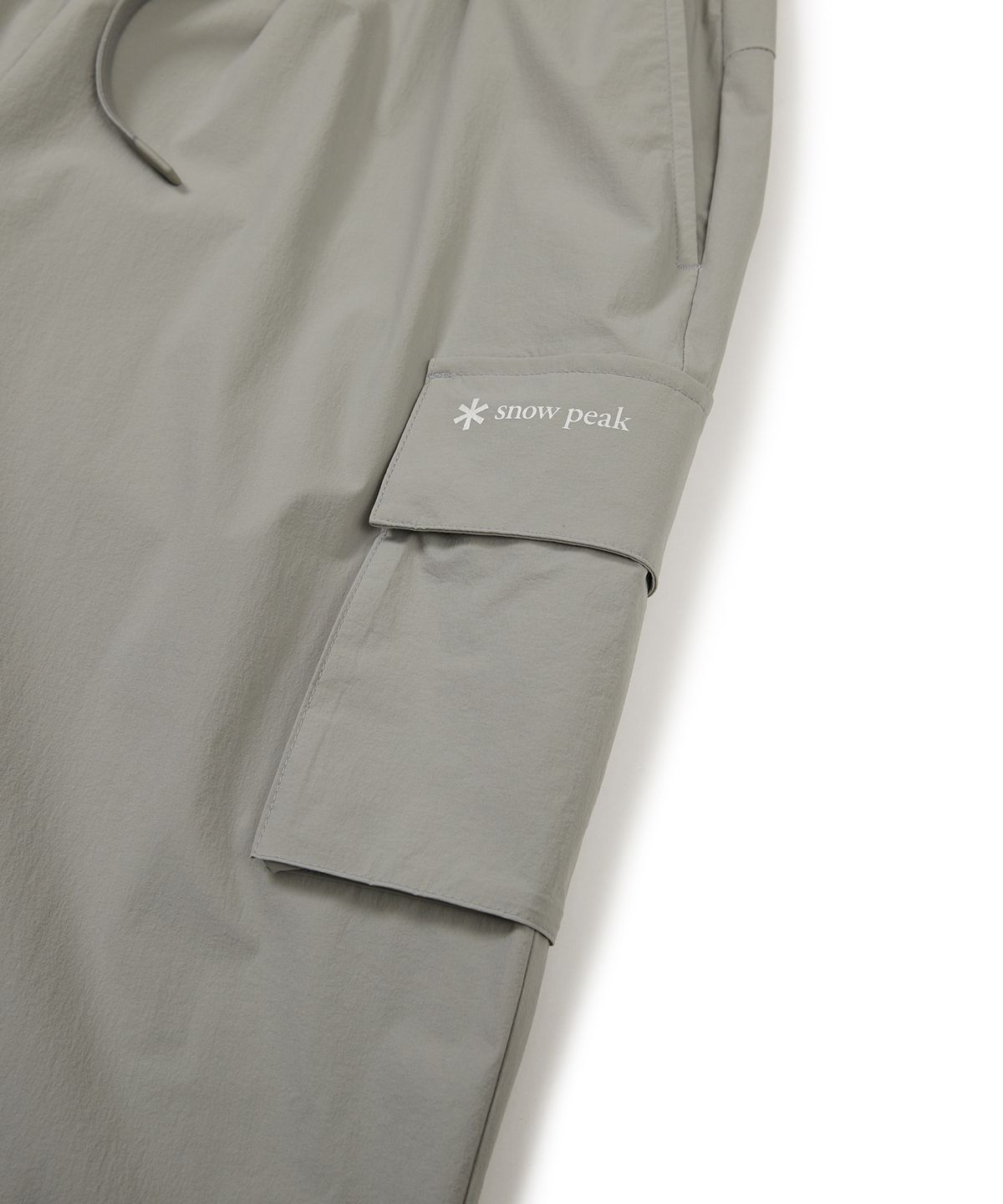 스노우피크 어패럴(SNOWPEAK APPAREL) 씬테크 우븐 카고 조거 팬츠 Fog Gray (S24MUSPT62)