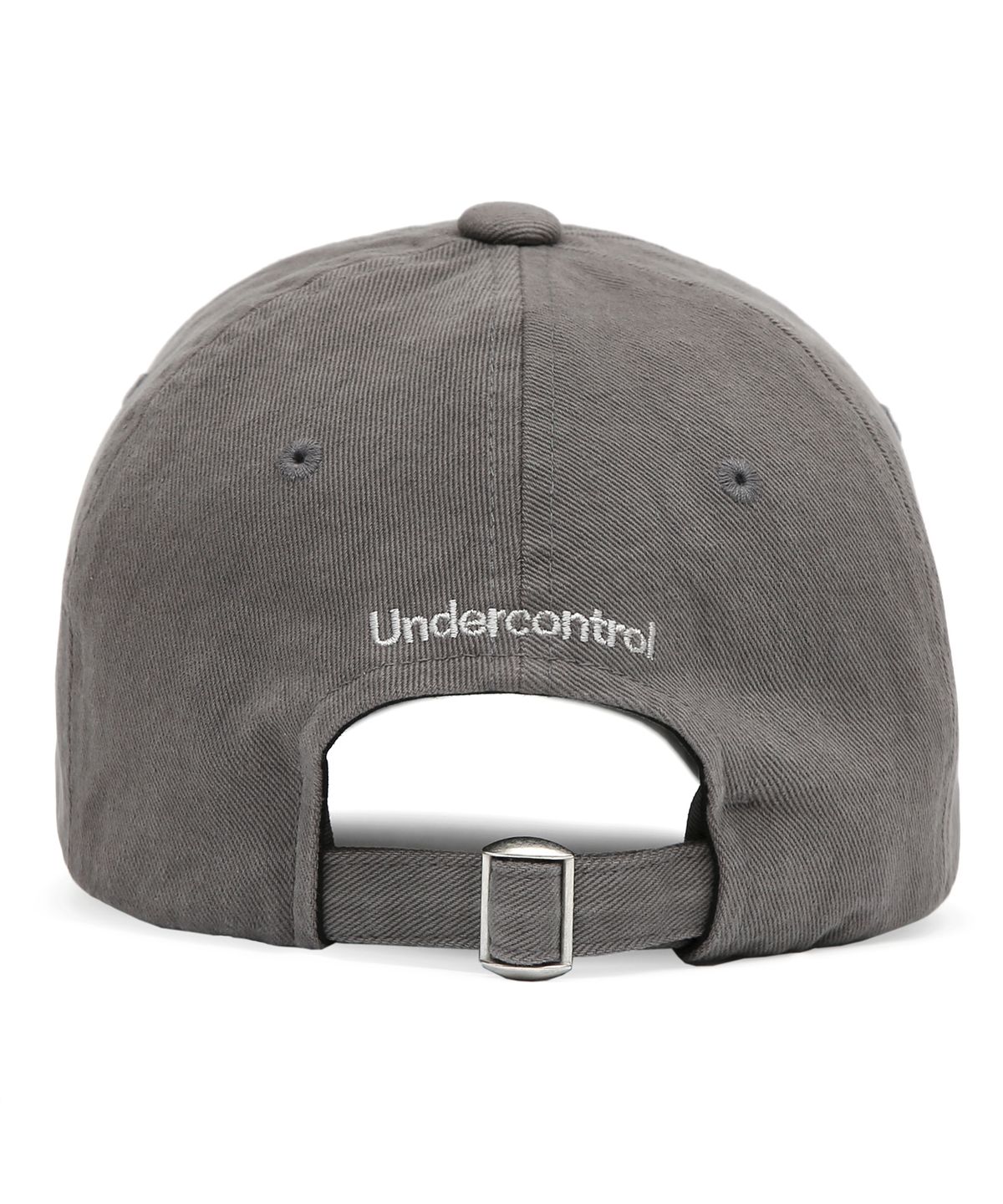 언더컨트롤(UNDERCONTROL) 사계절 코튼 로고 자수 베이직 소프트탑 남녀공용 볼캡 UC / WASHED B B / CHARCOAL