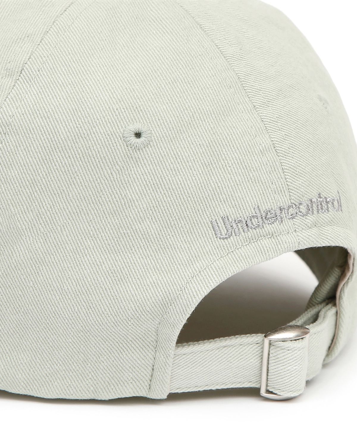 언더컨트롤(UNDERCONTROL) 사계절 코튼 로고 자수 베이직 소프트탑 남녀공용 볼캡 UC / WASHED B B / MINT